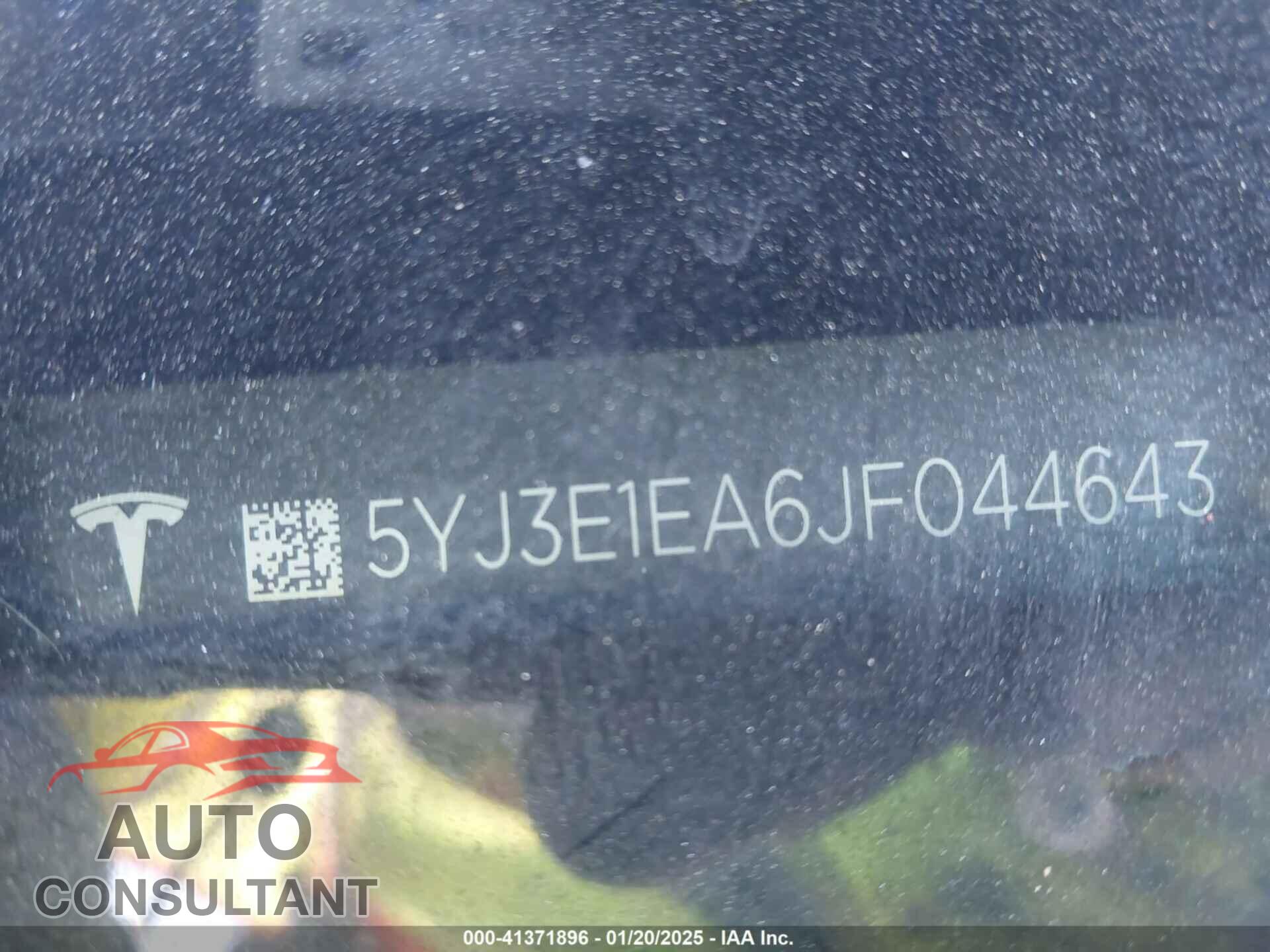 TESLA MODEL 3 2018 - 5YJ3E1EA6JF044643