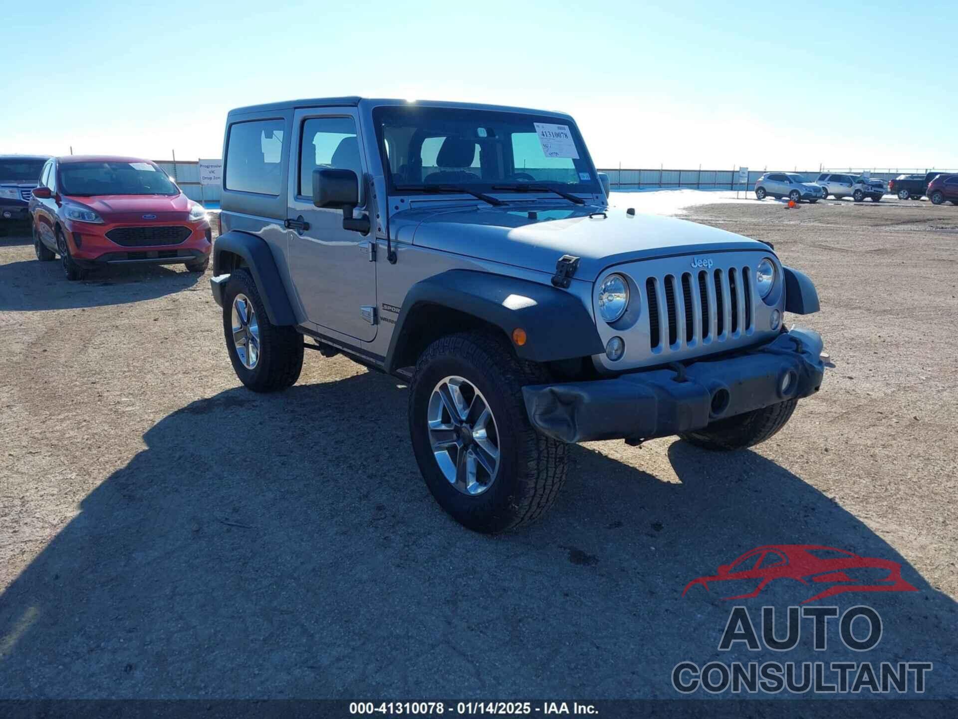 JEEP WRANGLER 2017 - 1C4AJWAG3HL630220
