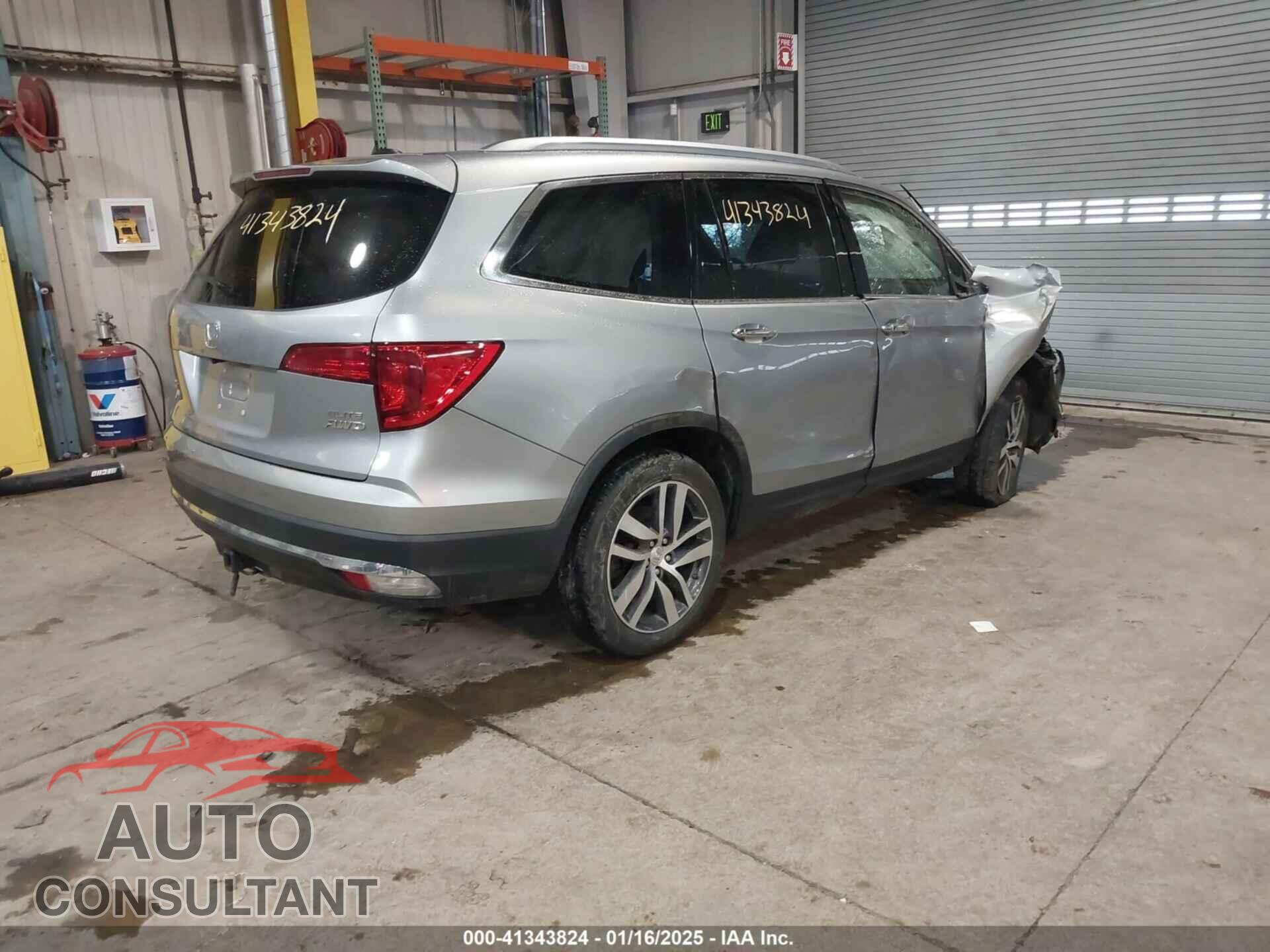 HONDA PILOT 2017 - 5FNYF6H0XHB044187