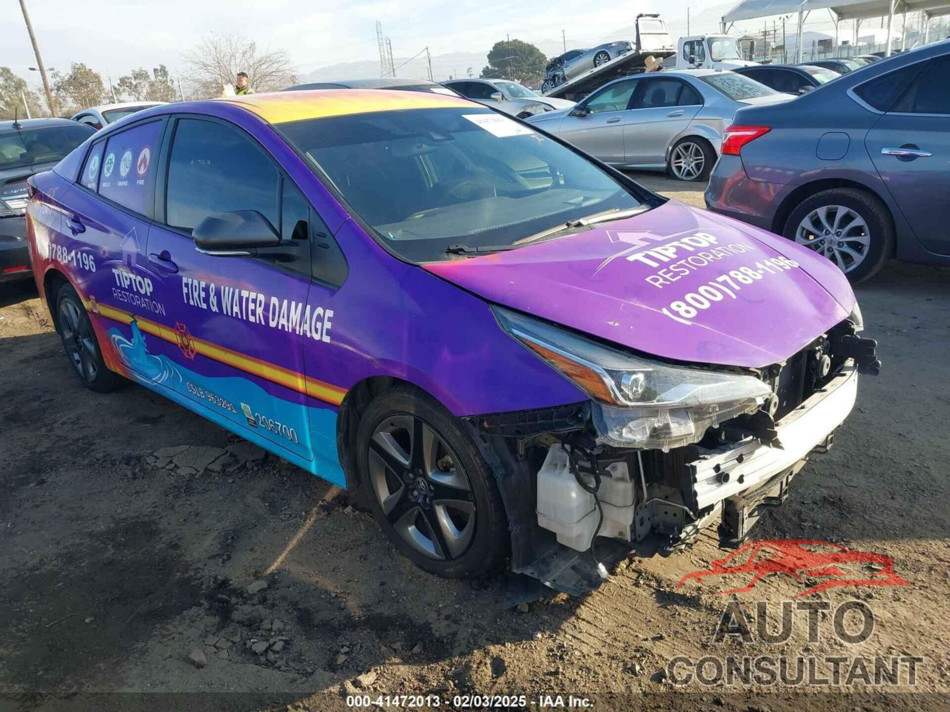 TOYOTA PRIUS 2022 - JTDKAMFU2N3154108
