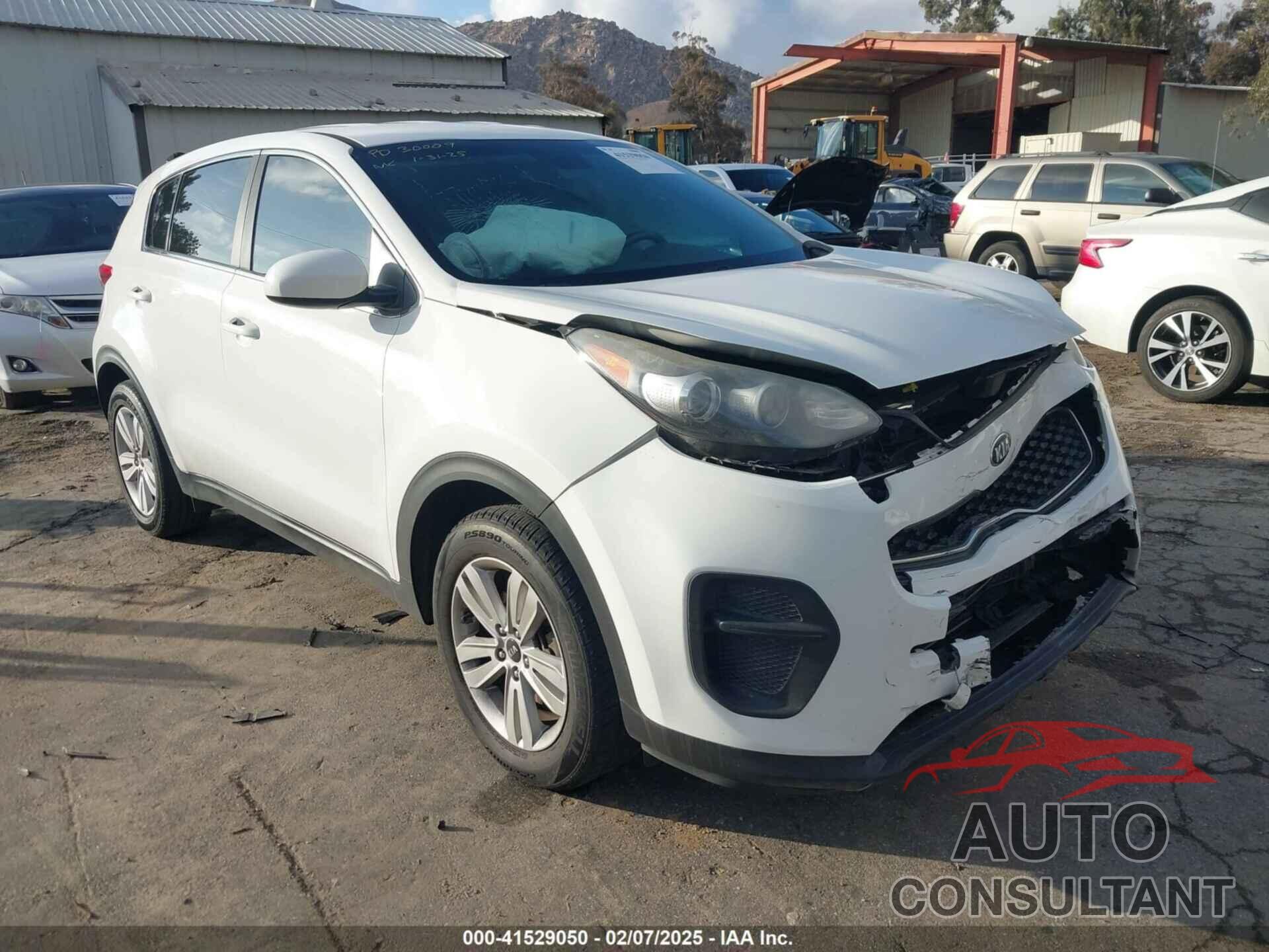 KIA SPORTAGE 2017 - KNDPM3AC9H7142198