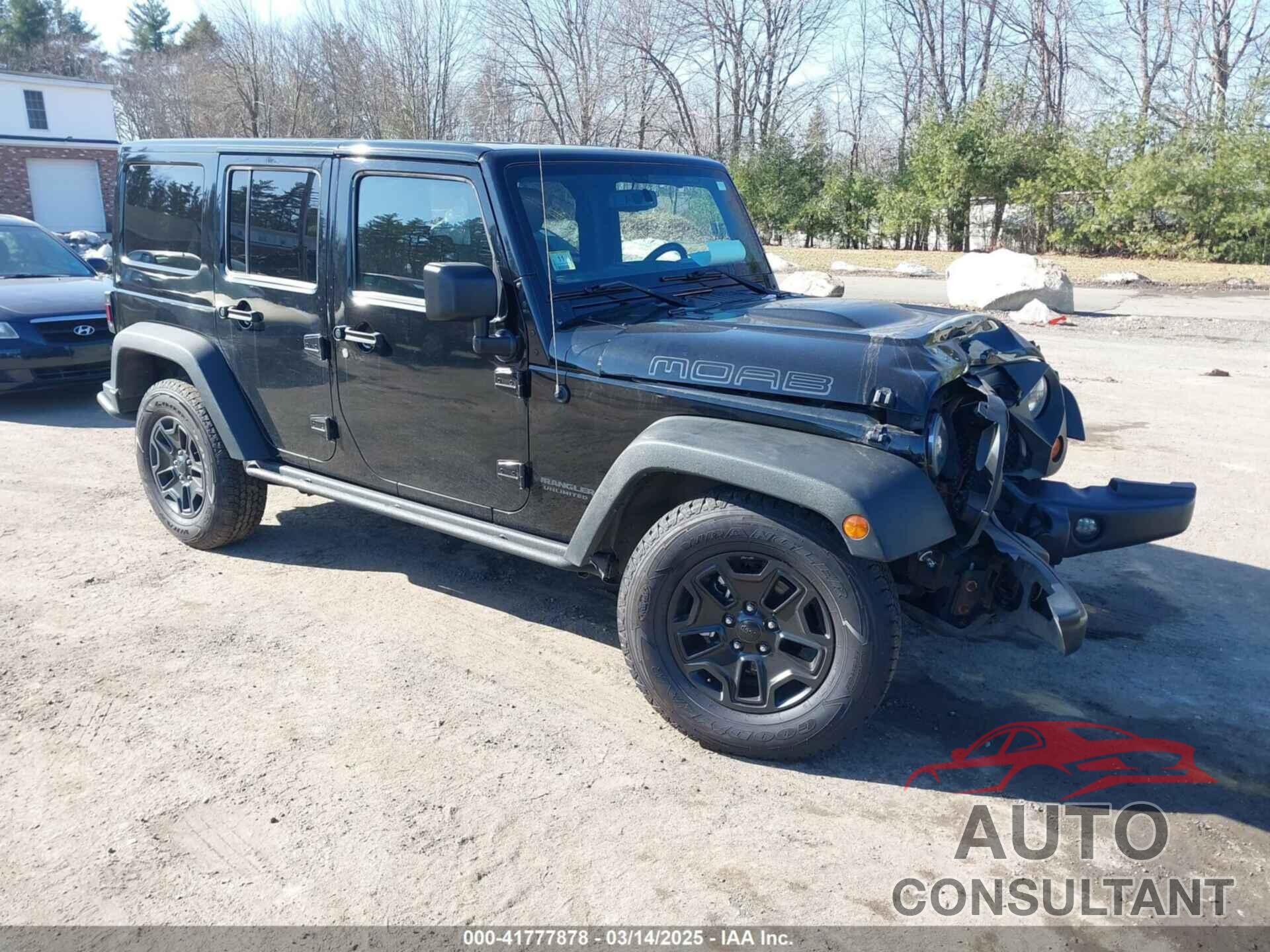 JEEP WRANGLER UNLIMITED 2013 - 1C4BJWEG5DL578324