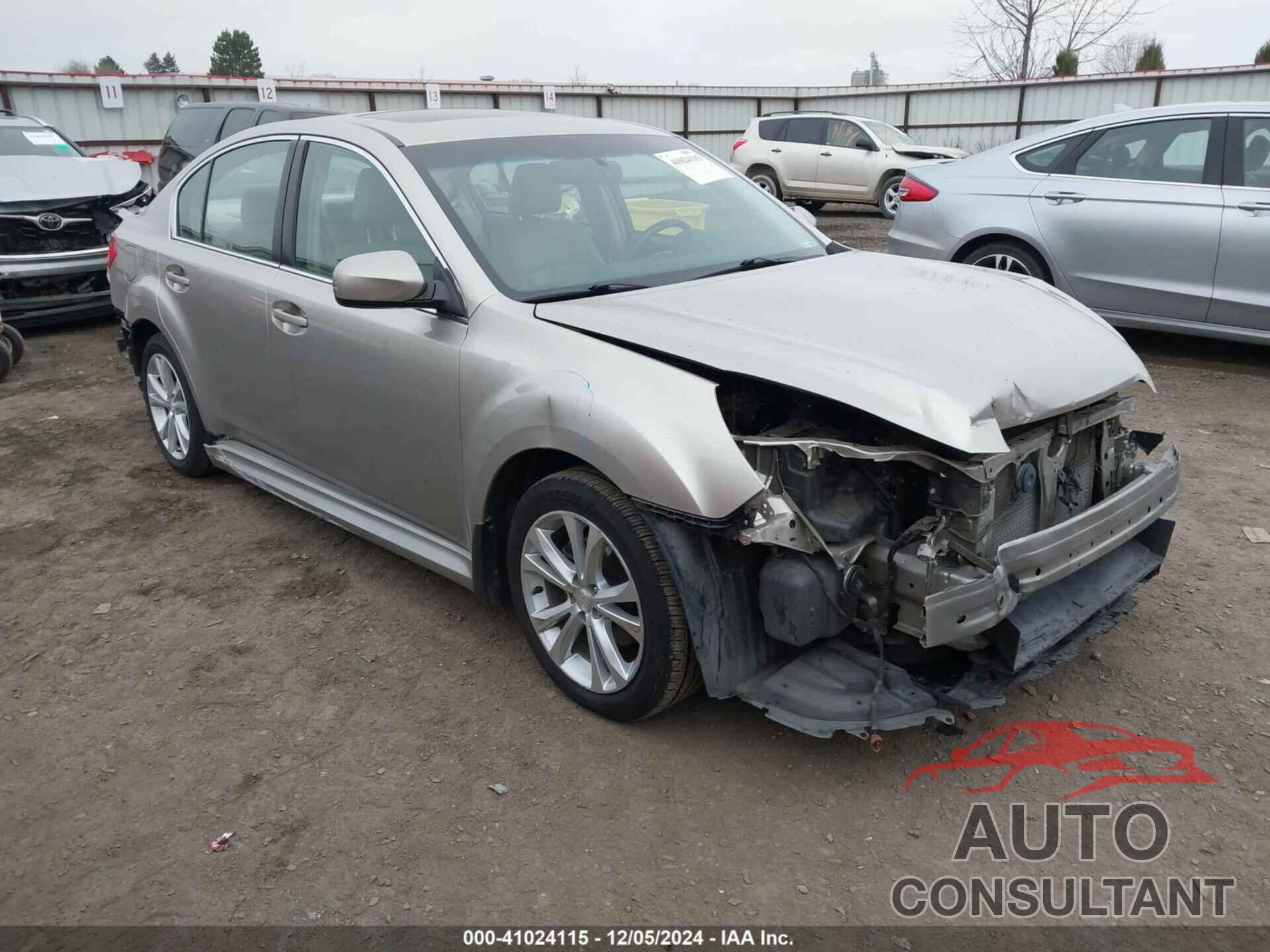 SUBARU LEGACY 2014 - 4S3BMBM69E3024603