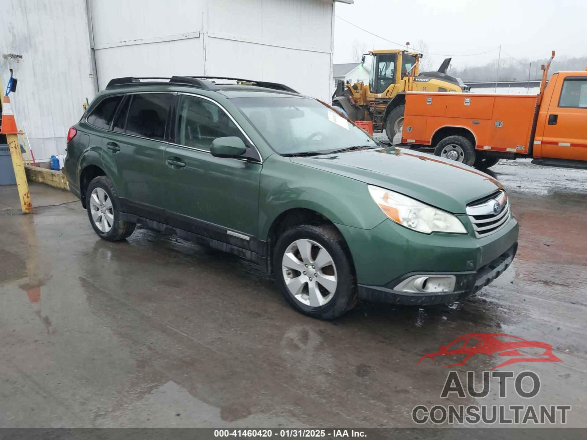 SUBARU OUTBACK 2010 - 4S4BRBHC0A3366562