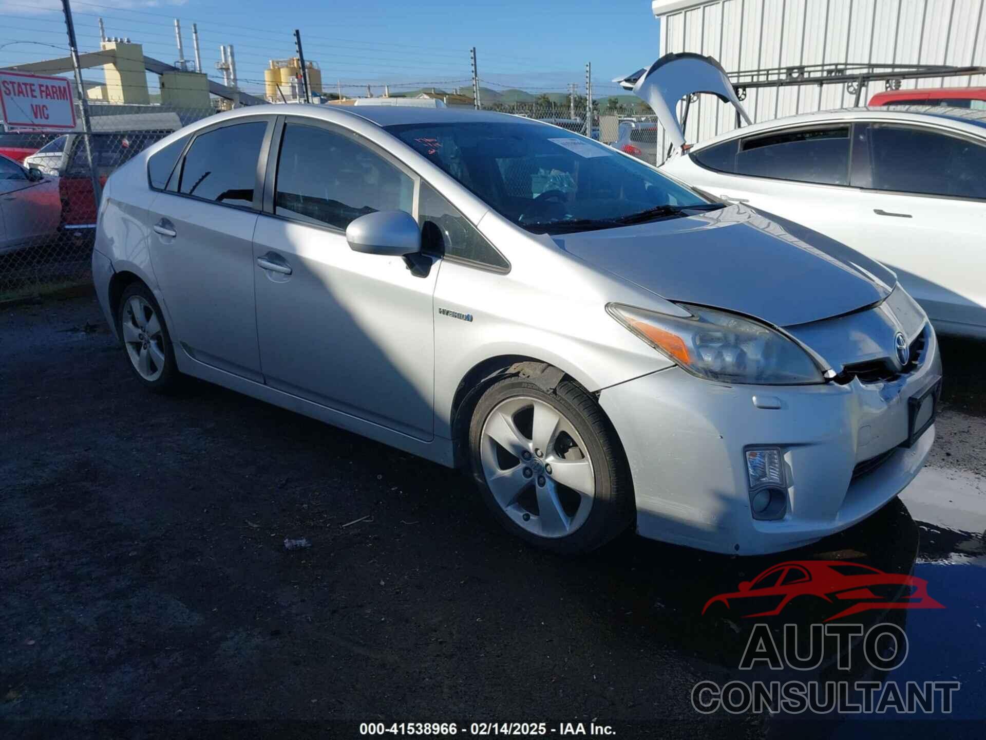TOYOTA PRIUS 2011 - JTDKN3DU0B1400551