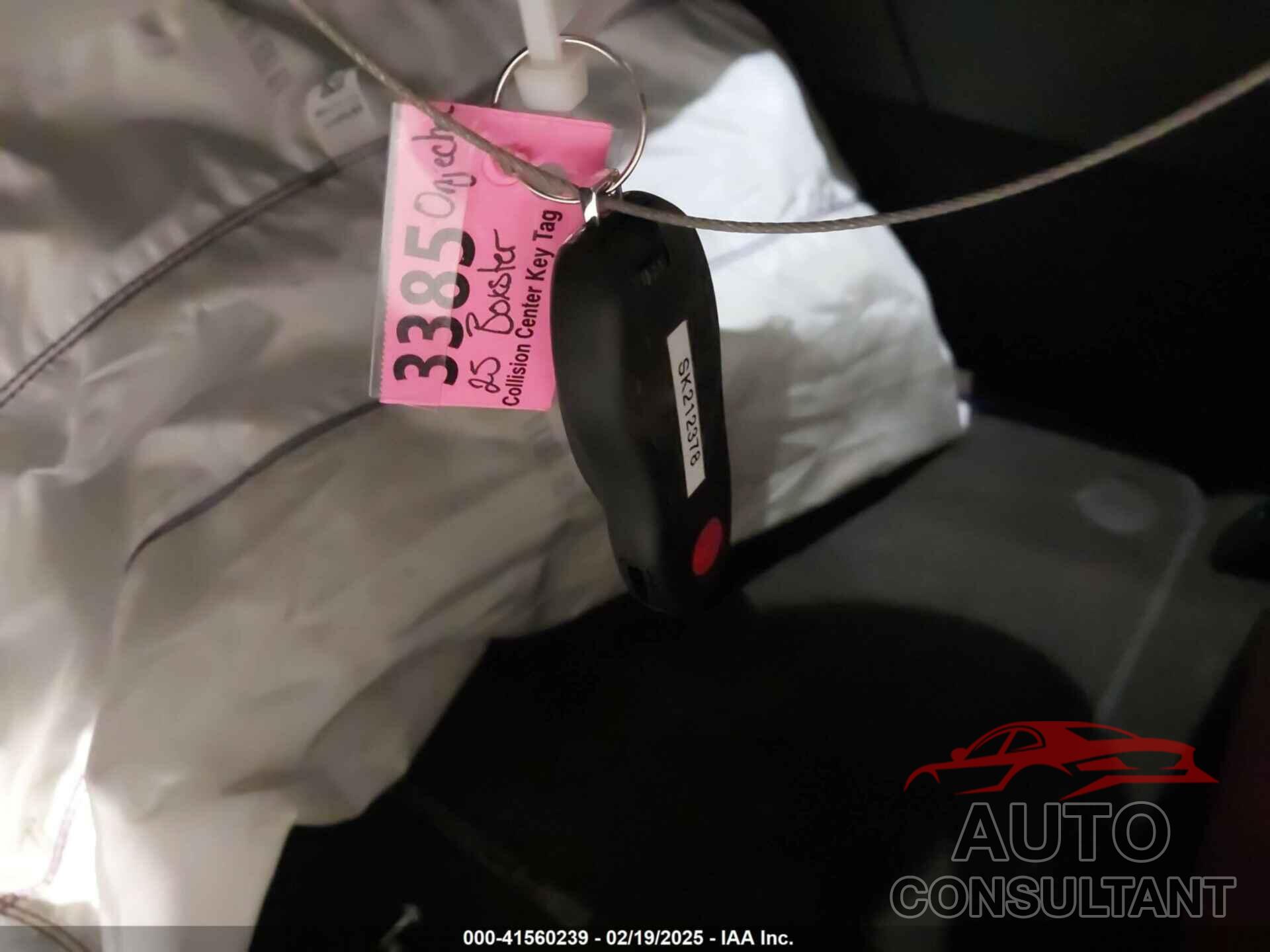 PORSCHE 718 BOXSTER 2025 - WP0CA2A89SK212378