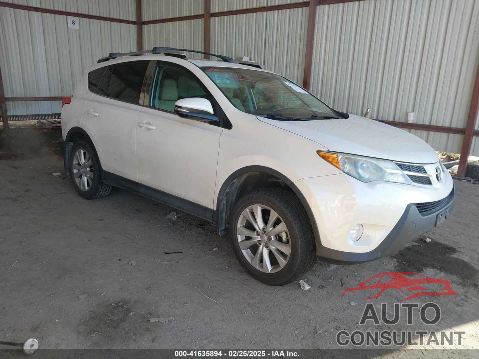 TOYOTA RAV4 2014 - 2T3DFREVXEW170636