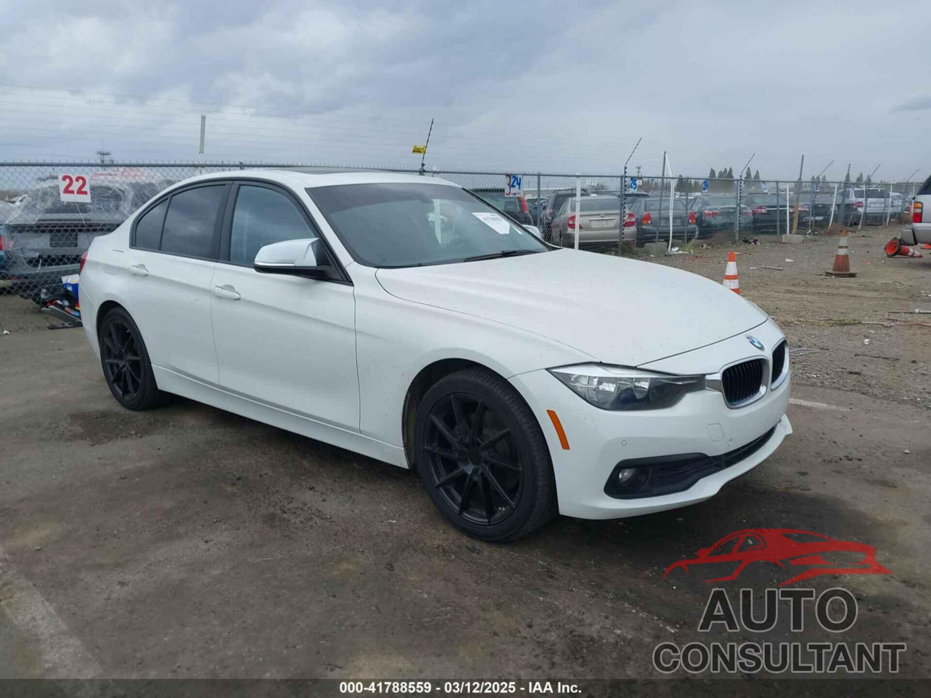 BMW 320I 2017 - WBA8A9C52HK620065
