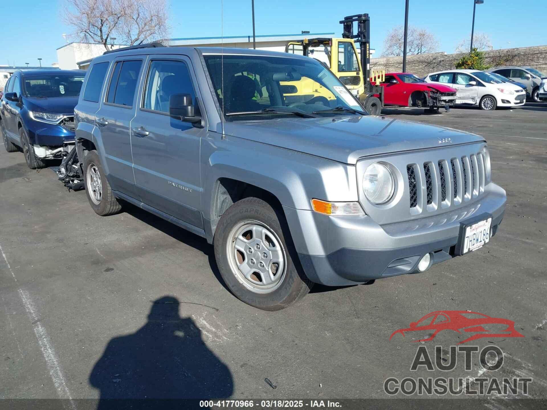 JEEP PATRIOT 2015 - 1C4NJPBA3FD149361