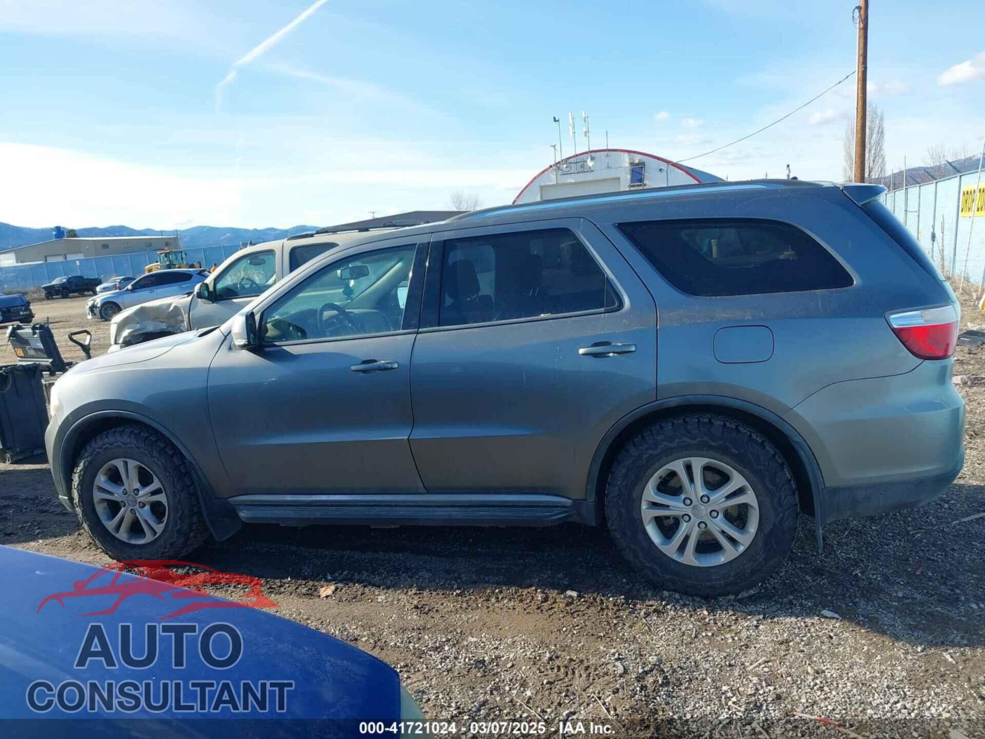 DODGE DURANGO 2011 - 1D4RE4GGXBC628235