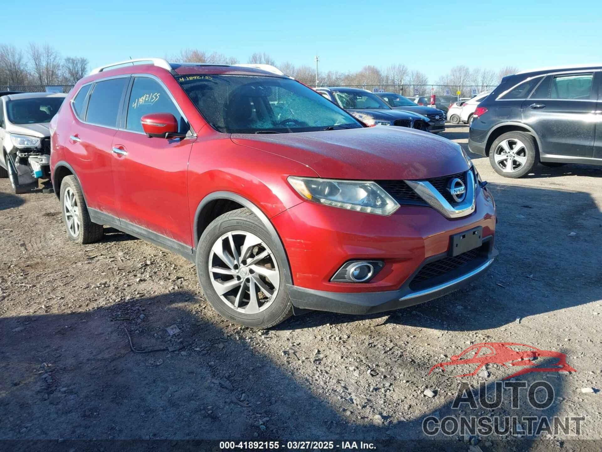 NISSAN ROGUE 2015 - 5N1AT2MV2FC848039