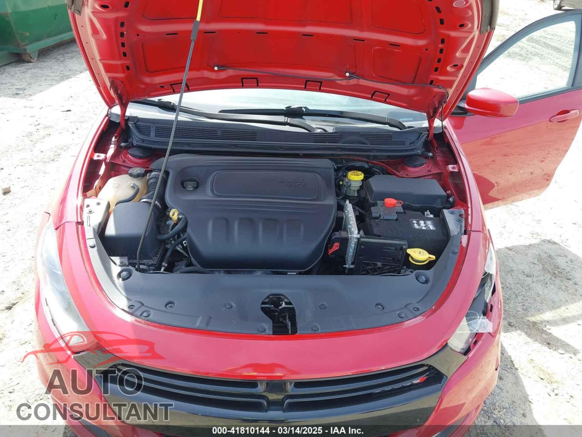DODGE DART 2016 - 1C3CDFFAXGD822624
