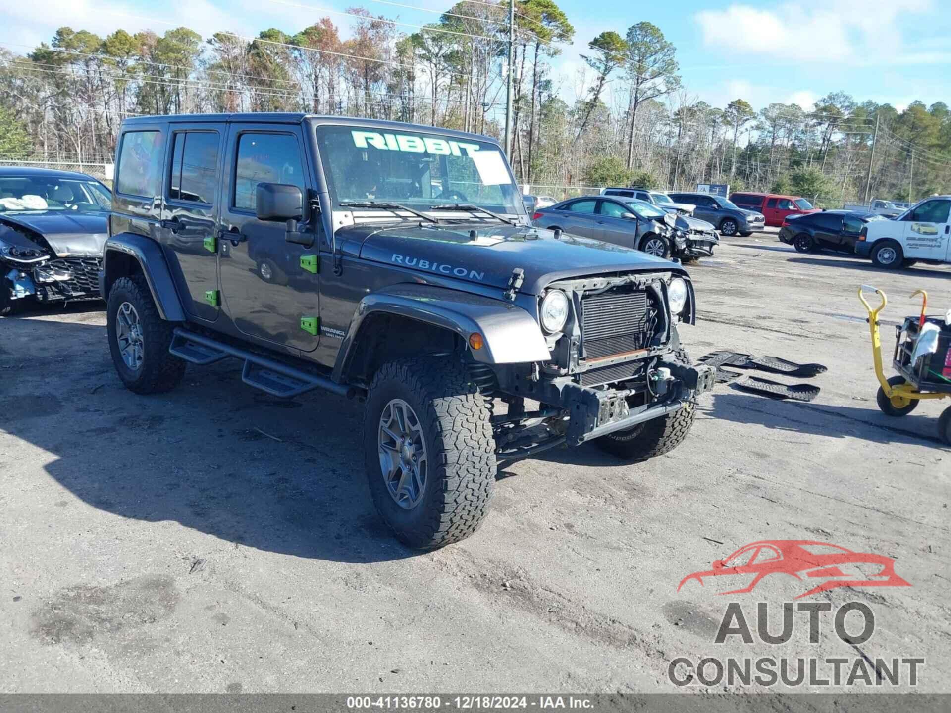 JEEP WRANGLER UNLIMITED 2017 - 1C4BJWFG9HL604105