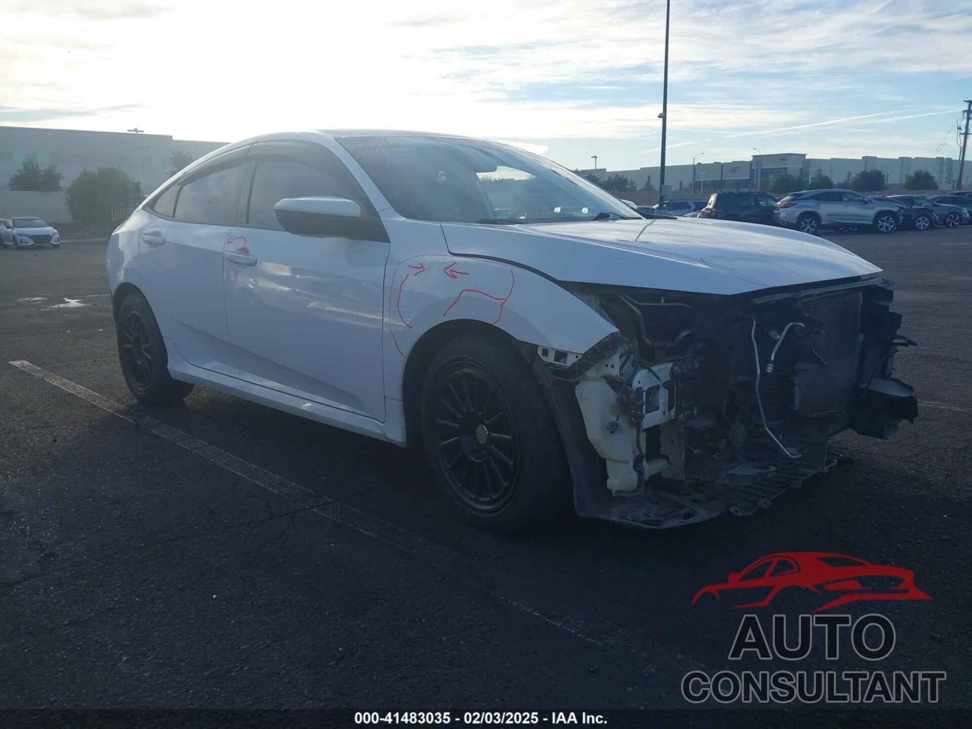 HONDA CIVIC 2016 - 2HGFC2F54GH555251