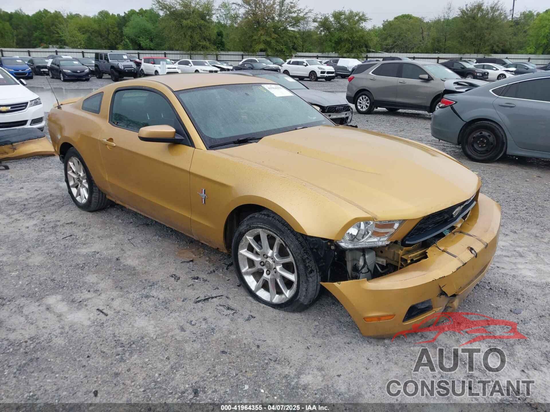 FORD MUSTANG 2010 - 1ZVBP8AN6A5105768