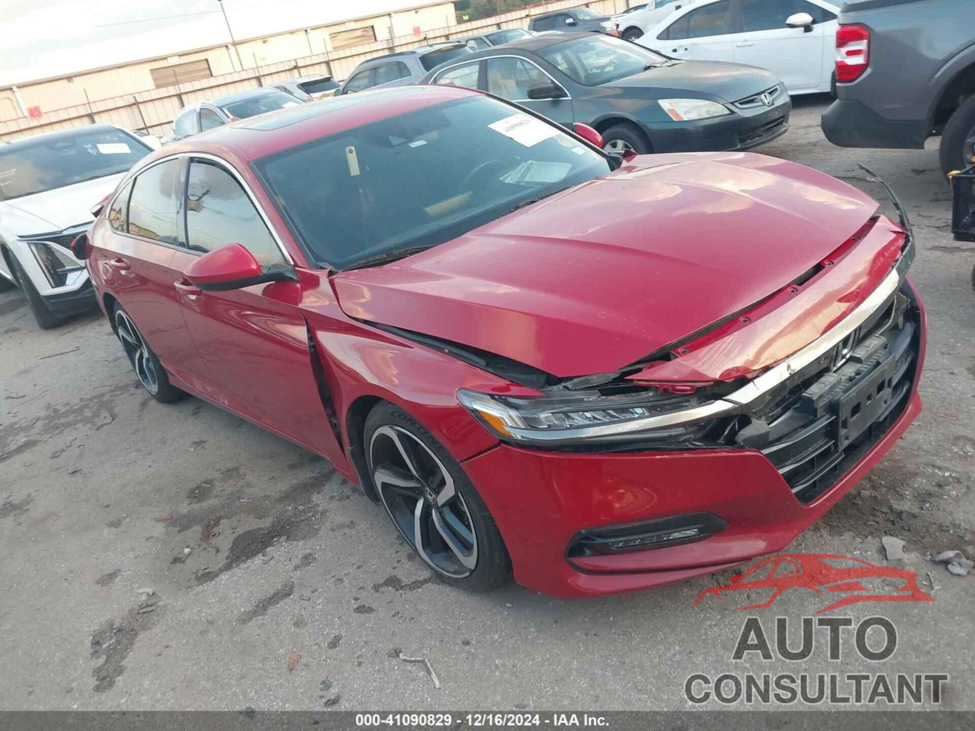 HONDA ACCORD 2019 - 1HGCV2E36KA024394