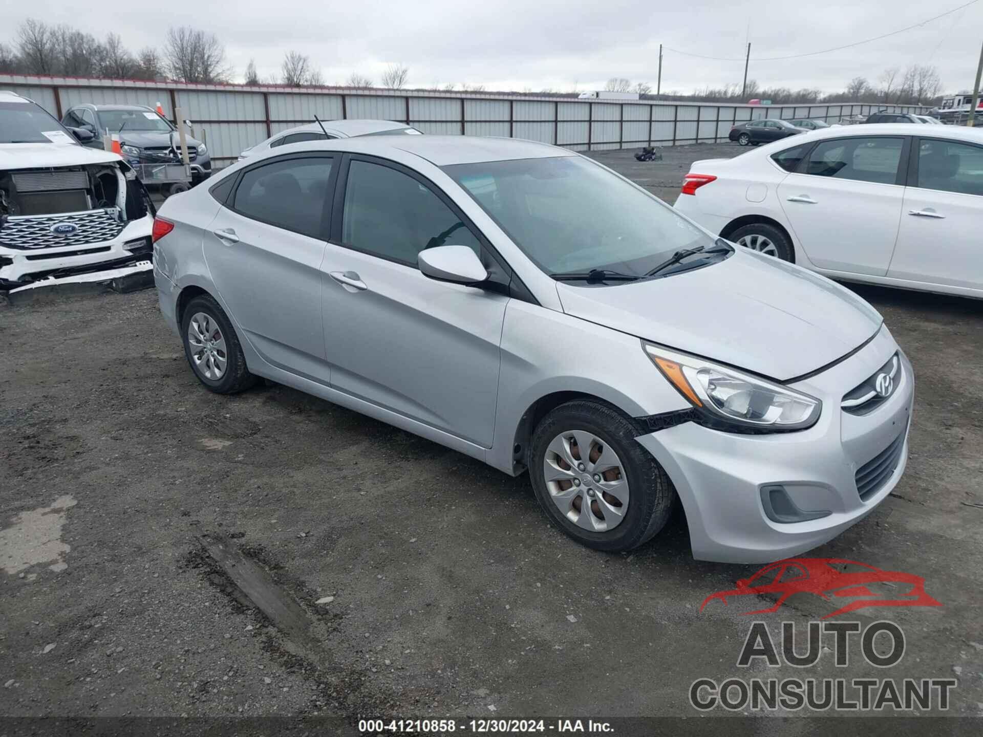 HYUNDAI ACCENT 2016 - KMHCT4AE9GU970353