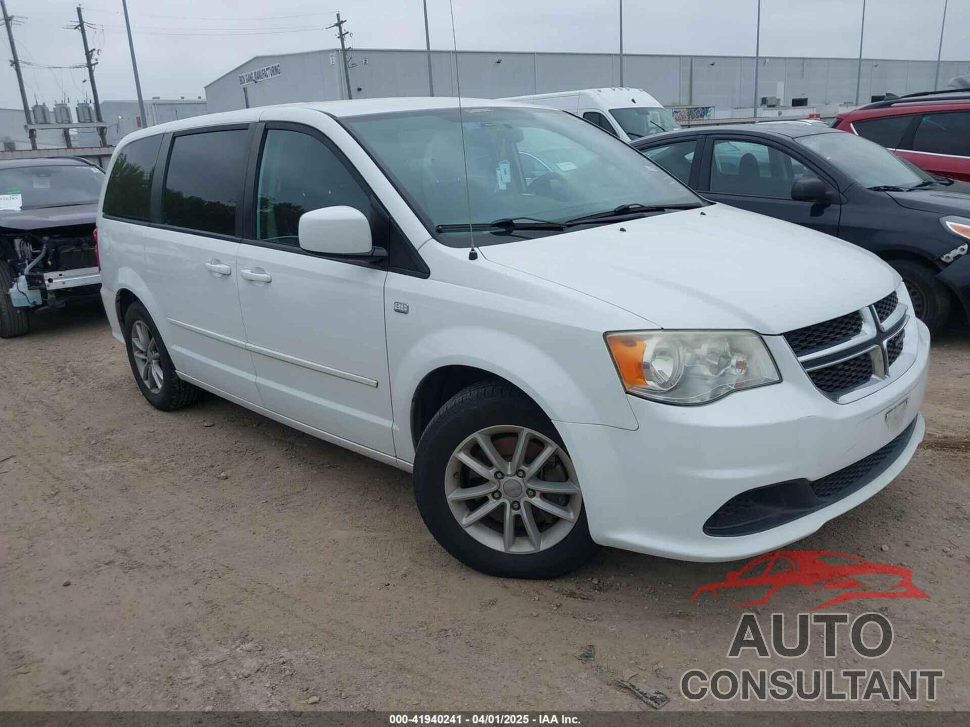 DODGE GRAND CARAVAN 2014 - 2C4RDGBG2ER366165