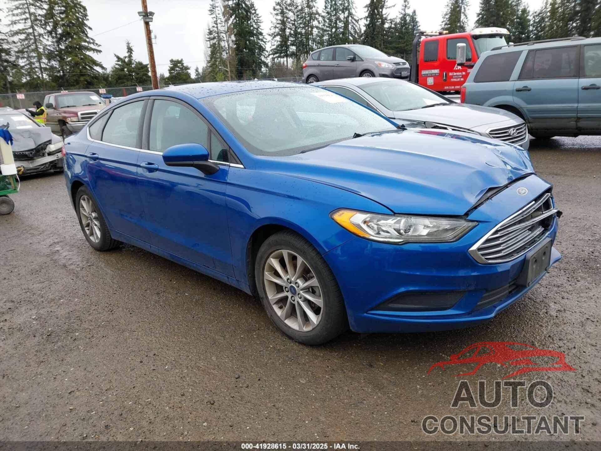 FORD FUSION 2017 - 3FA6P0H75HR163588