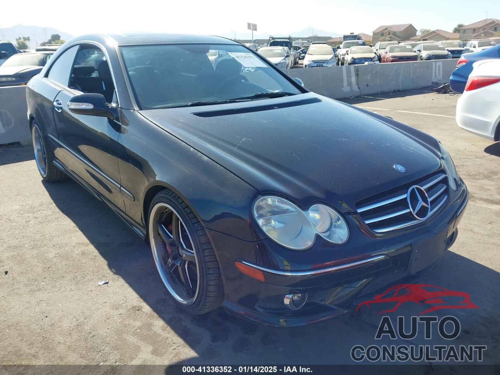 MERCEDES-BENZ CLK 550 2009 - WDBTJ72H39F263727