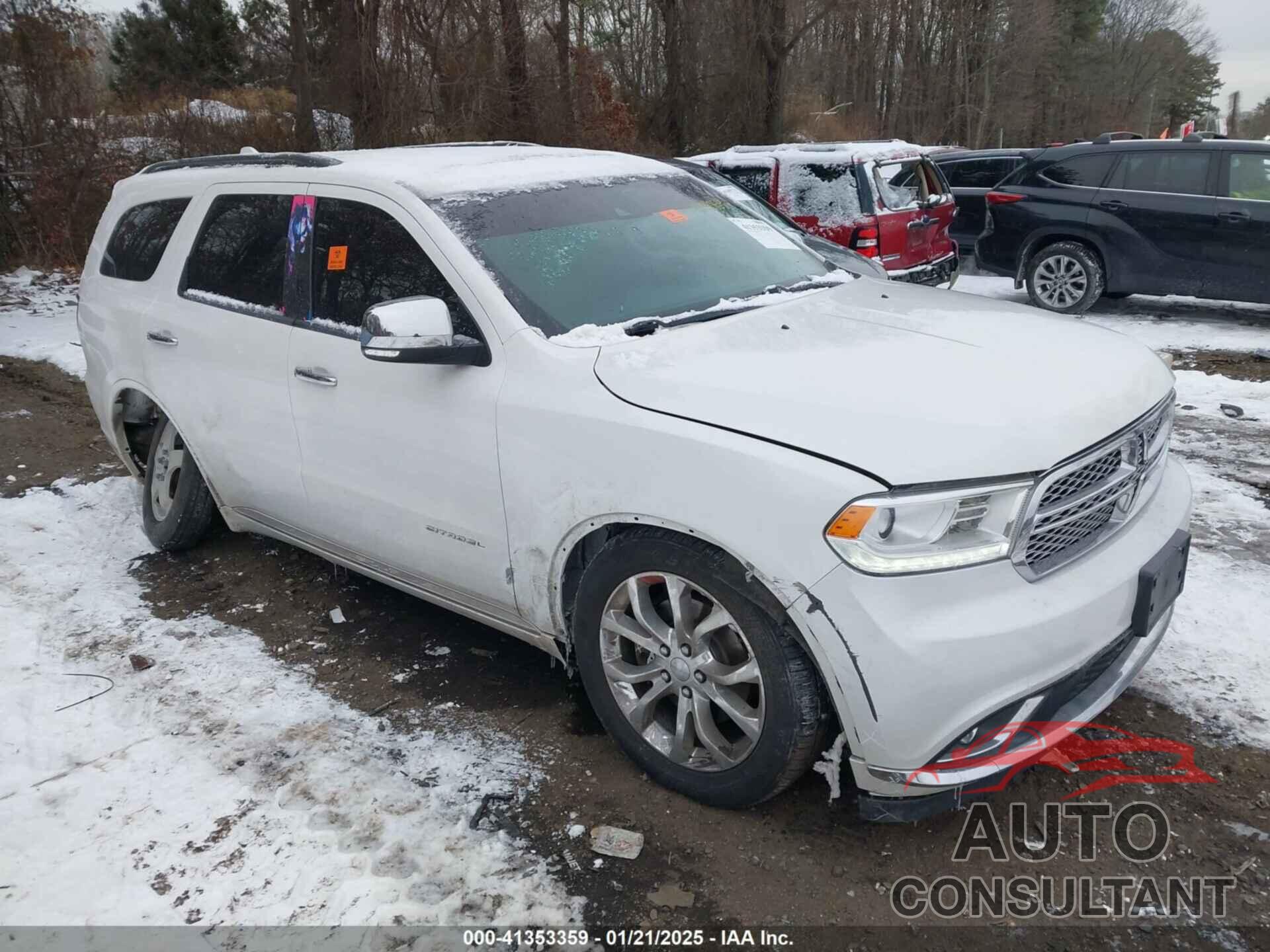 DODGE DURANGO 2017 - 1C4RDJEGXHC937620