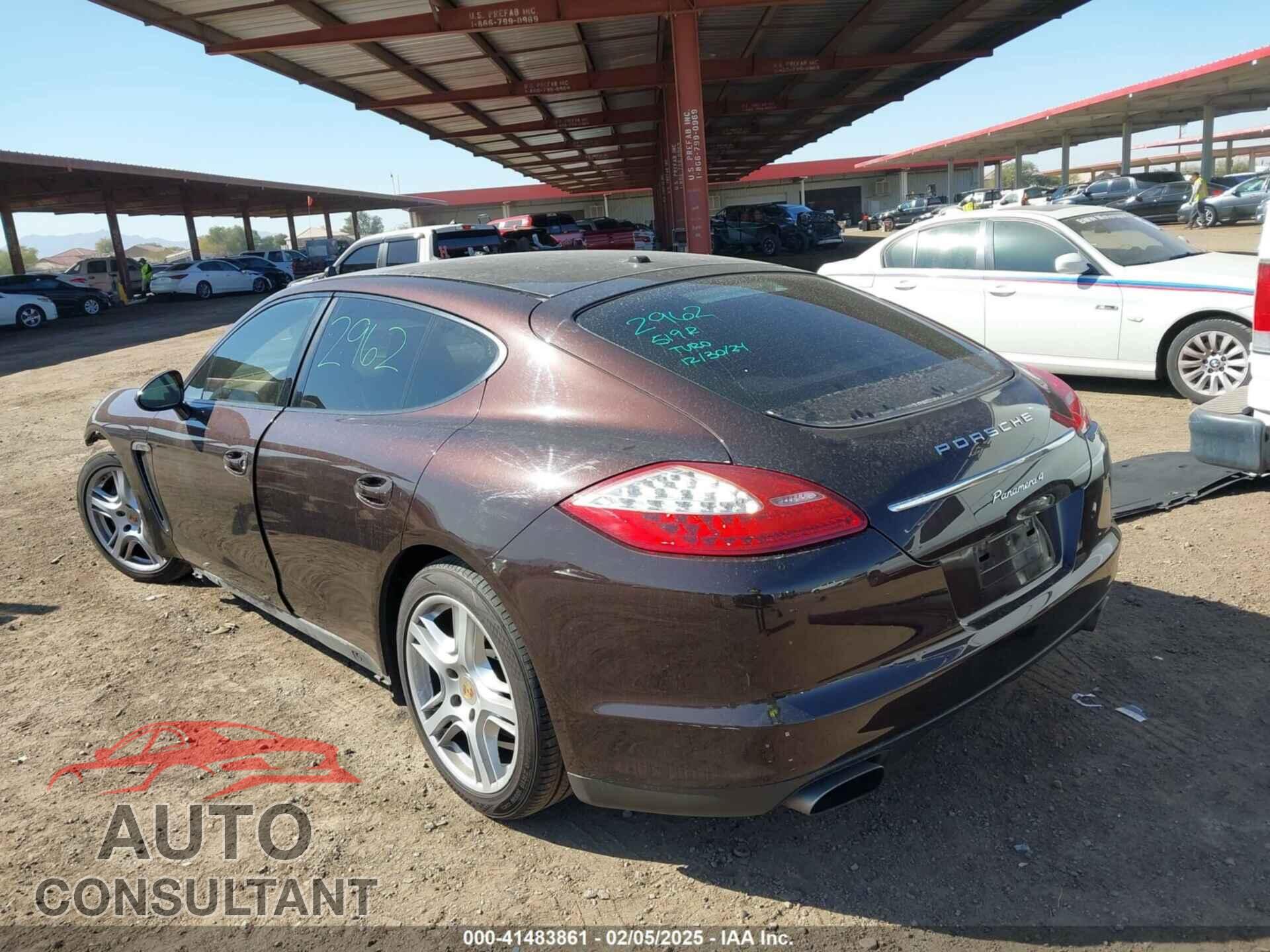 PORSCHE PANAMERA 2011 - WP0AA2A78BL011273