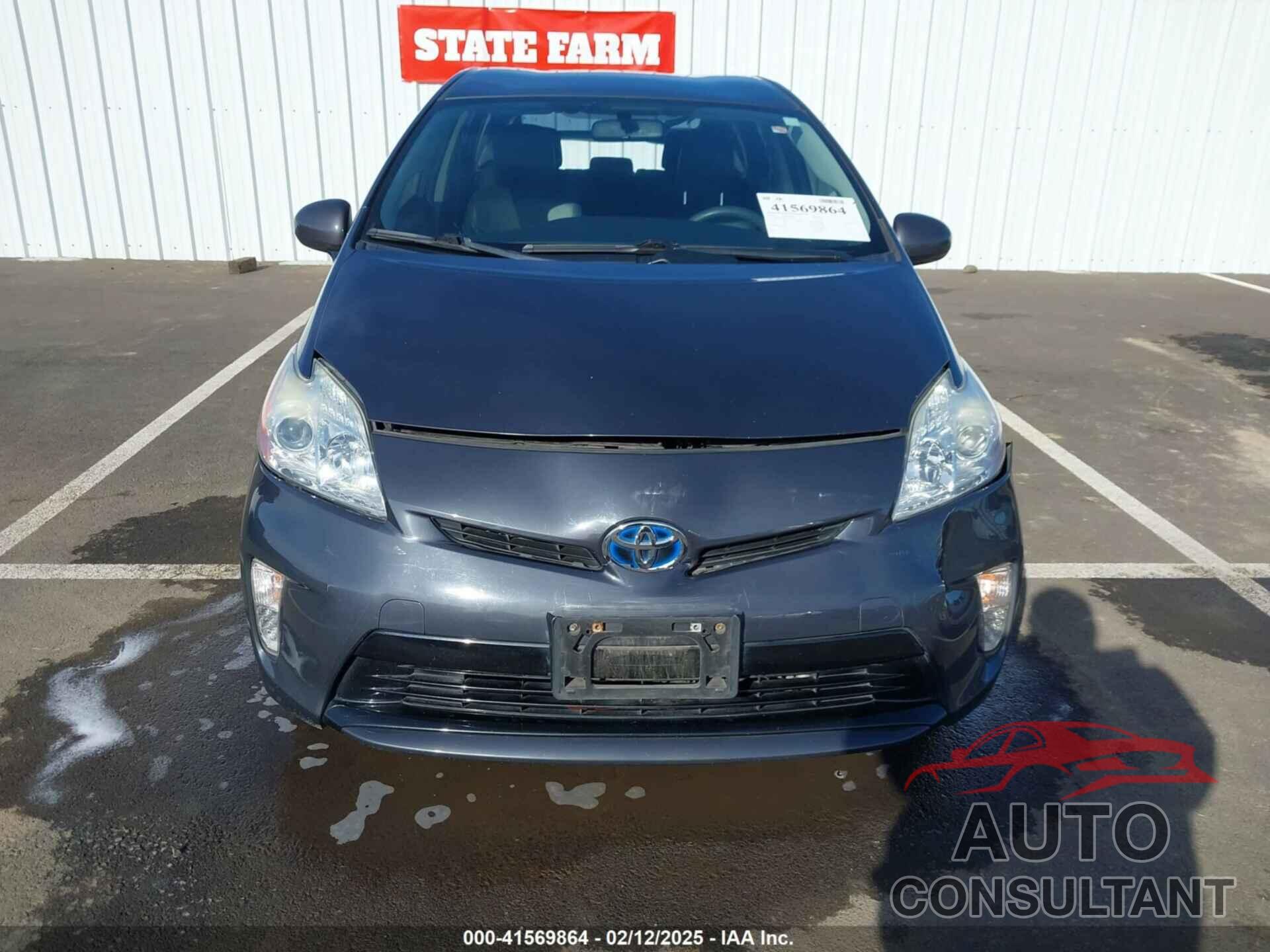 TOYOTA PRIUS 2014 - JTDKN3DU3E1743858