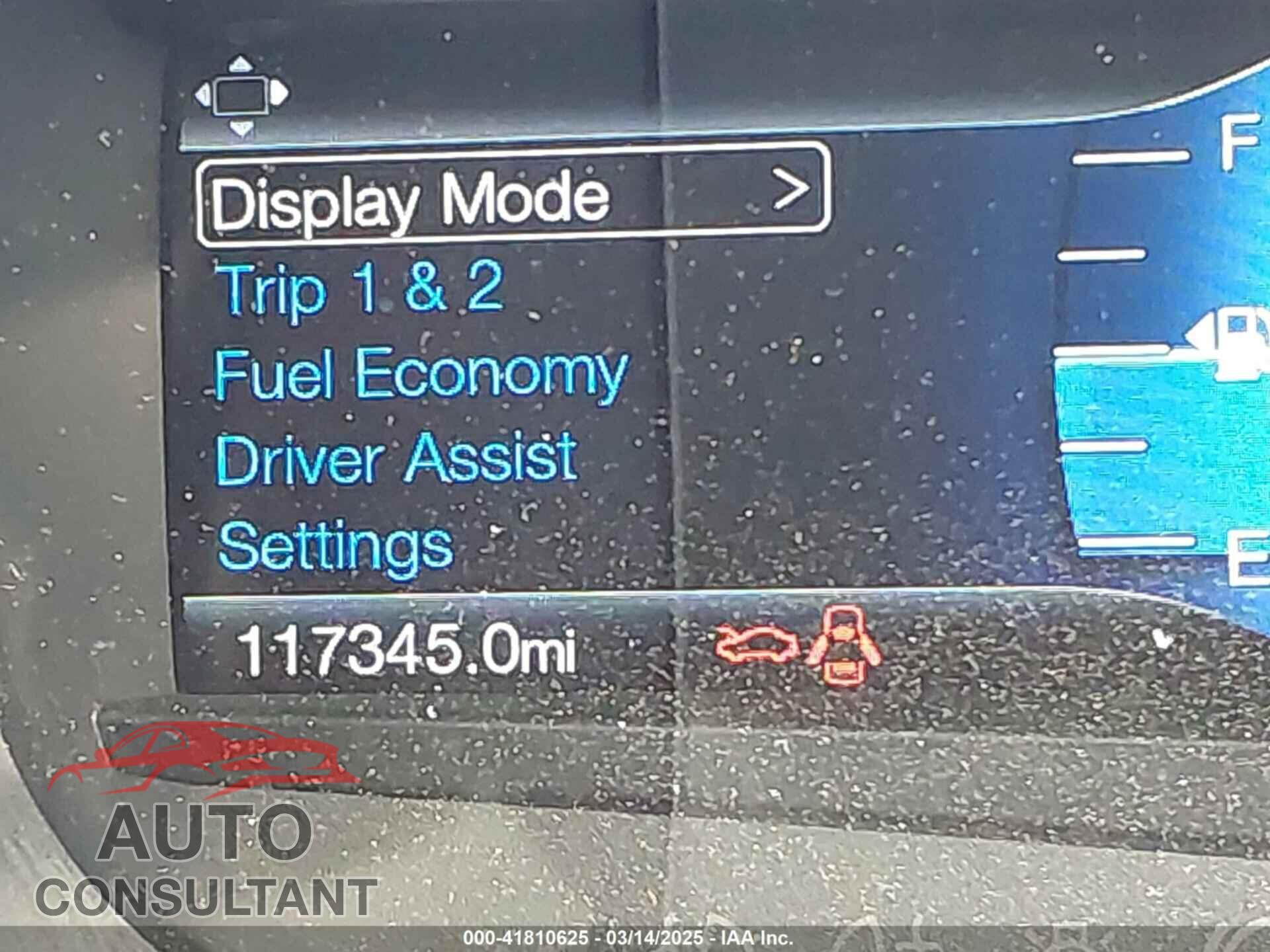 FORD EDGE 2015 - 2FMPK4K81FBC30541