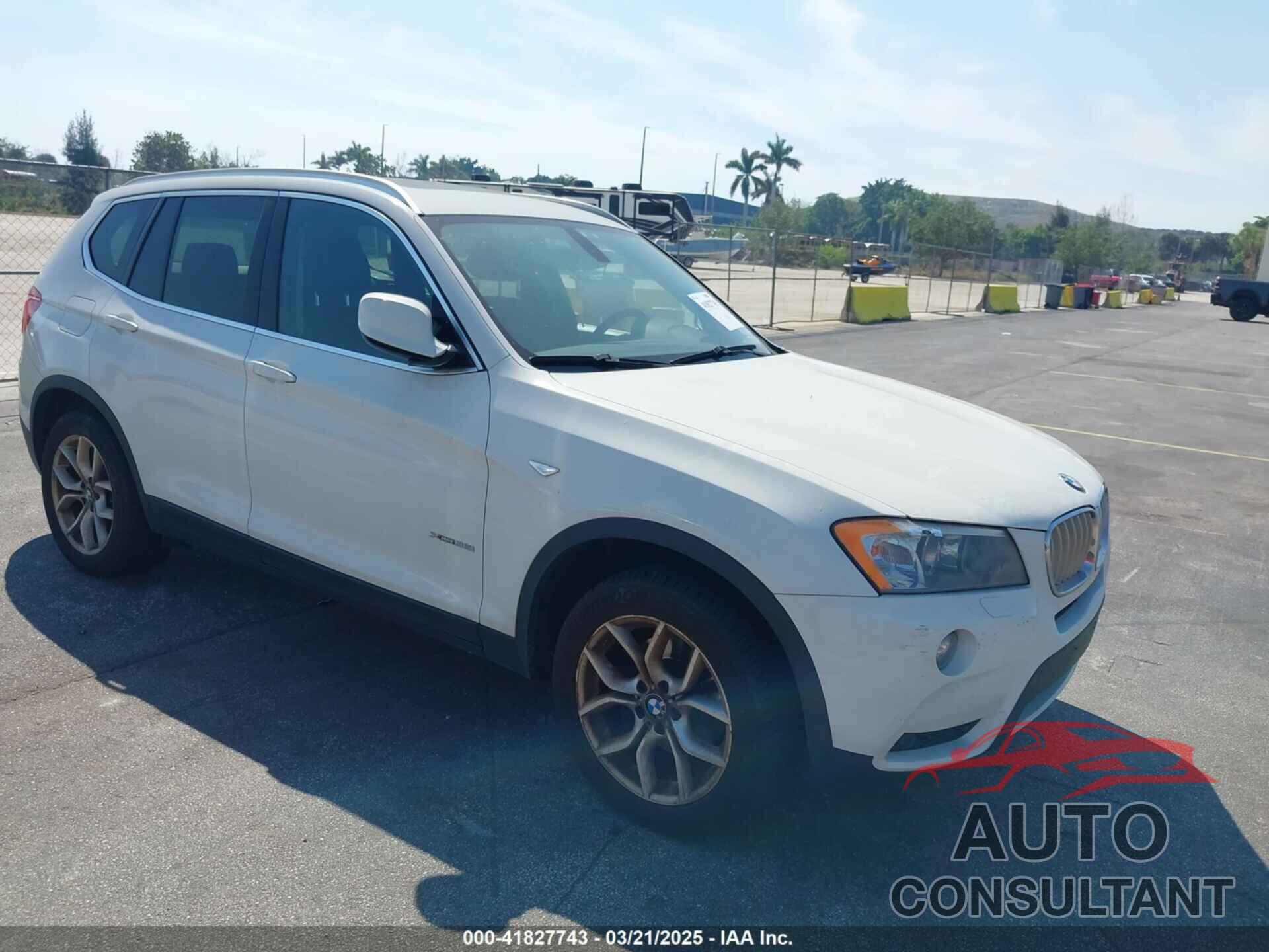 BMW X3 2011 - 5UXWX7C53BL734976