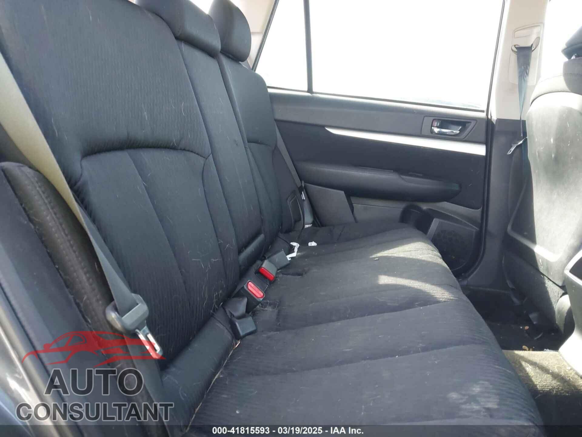 SUBARU OUTBACK 2011 - 4S4BRBCC4B3432054