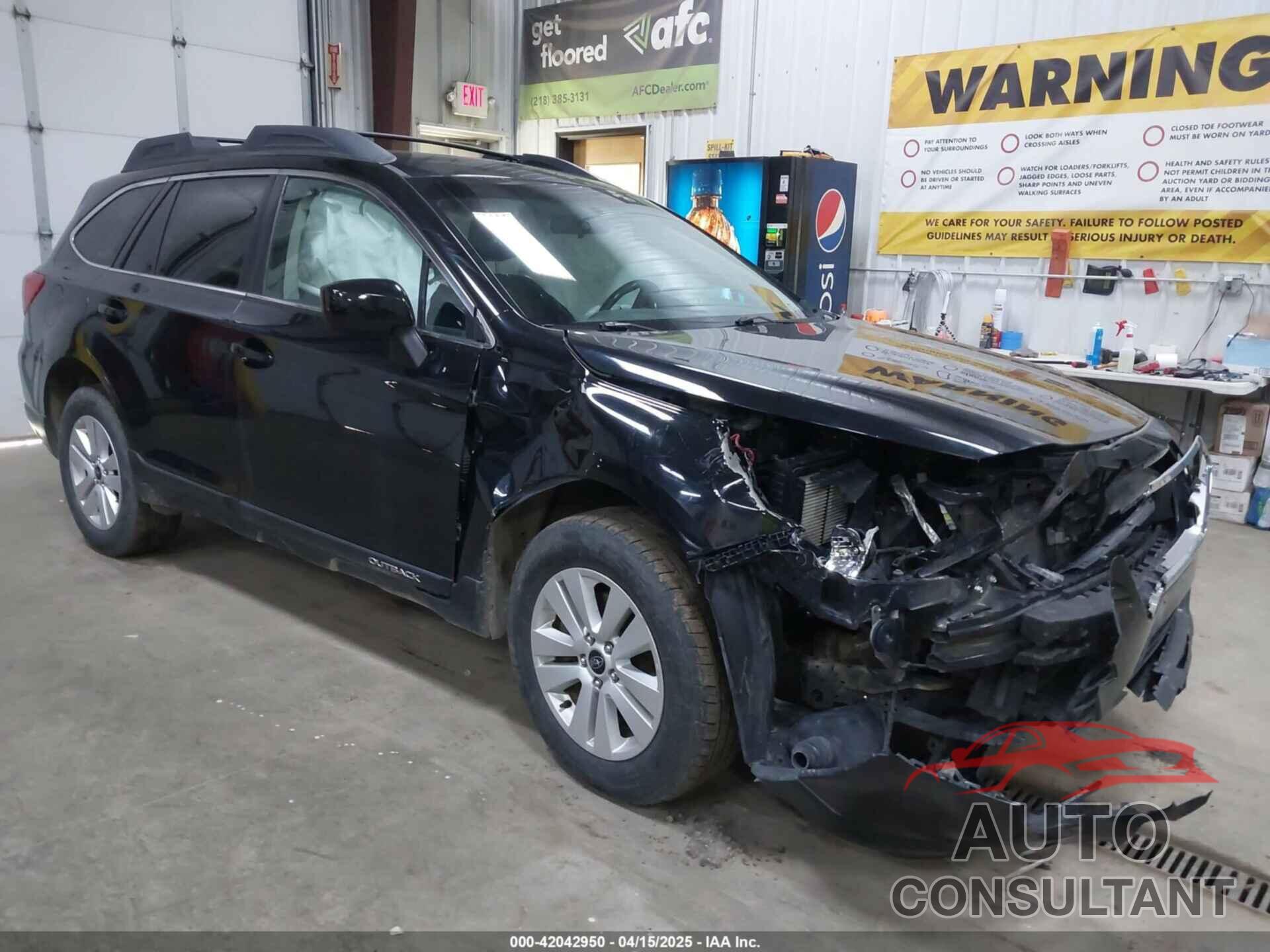 SUBARU OUTBACK 2017 - 4S4BSACCXH3315442