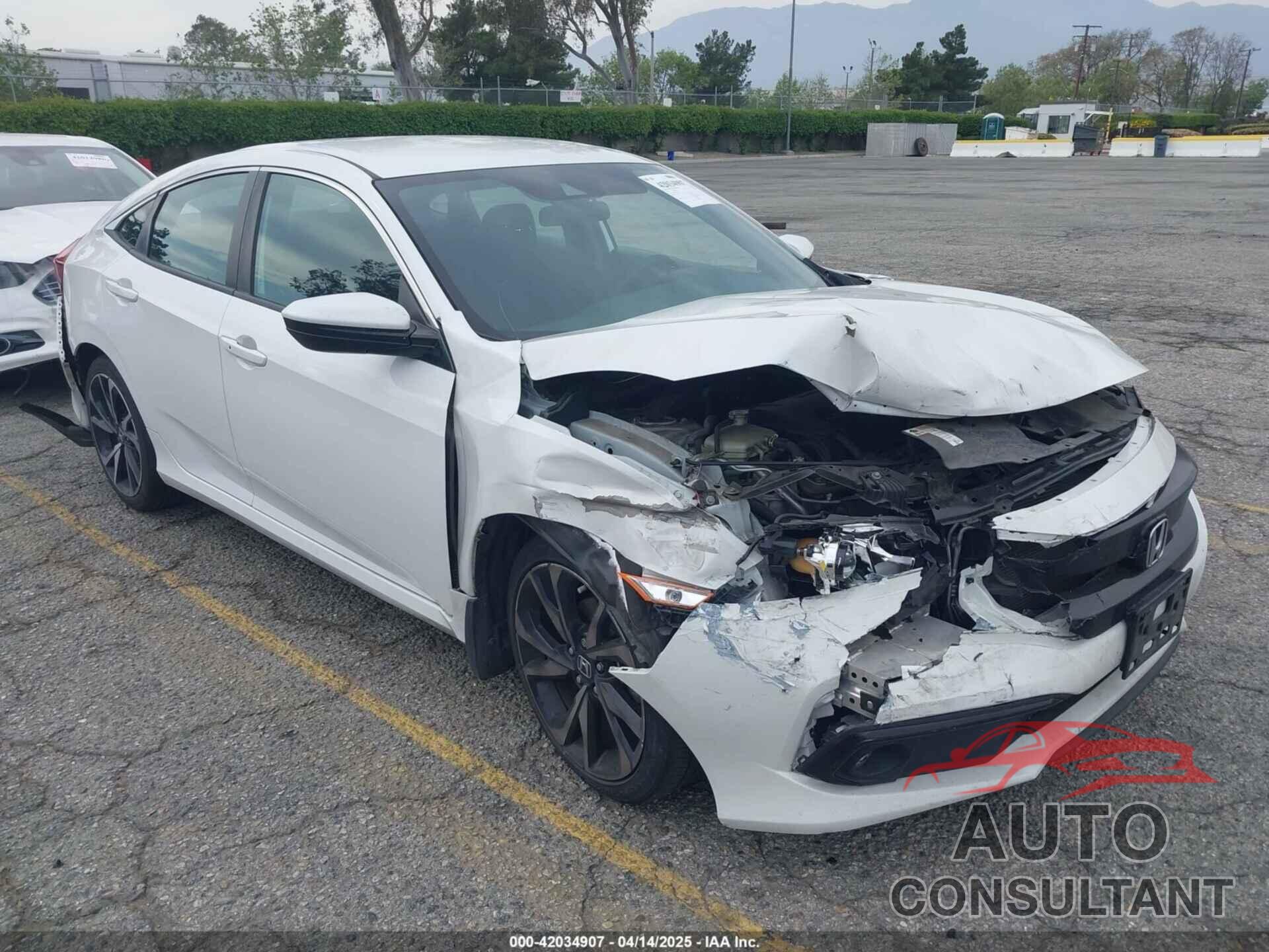 HONDA CIVIC 2019 - 2HGFC2F85KH535321