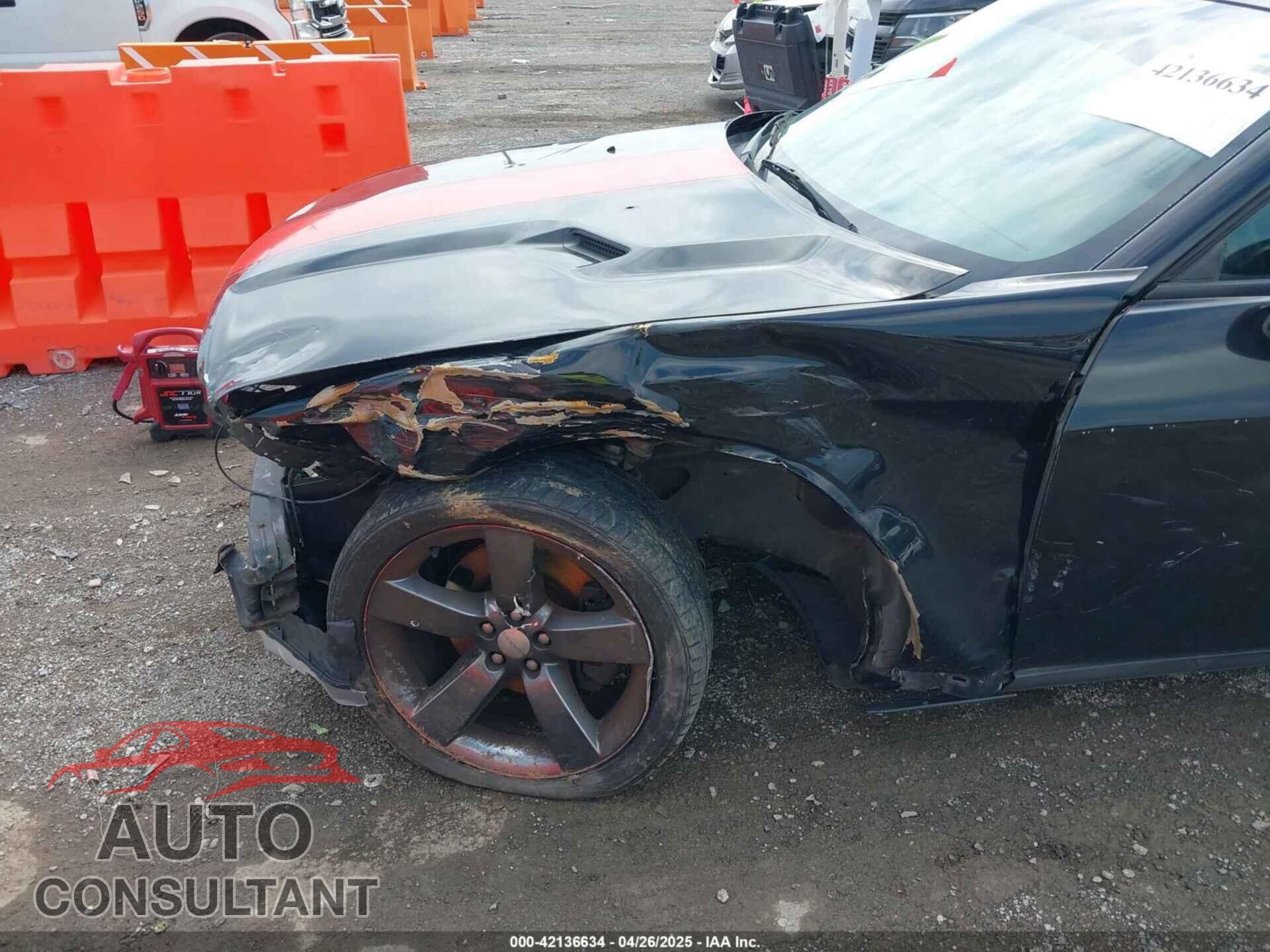 DODGE CHALLENGER 2012 - 2C3CDYAG9CH284843