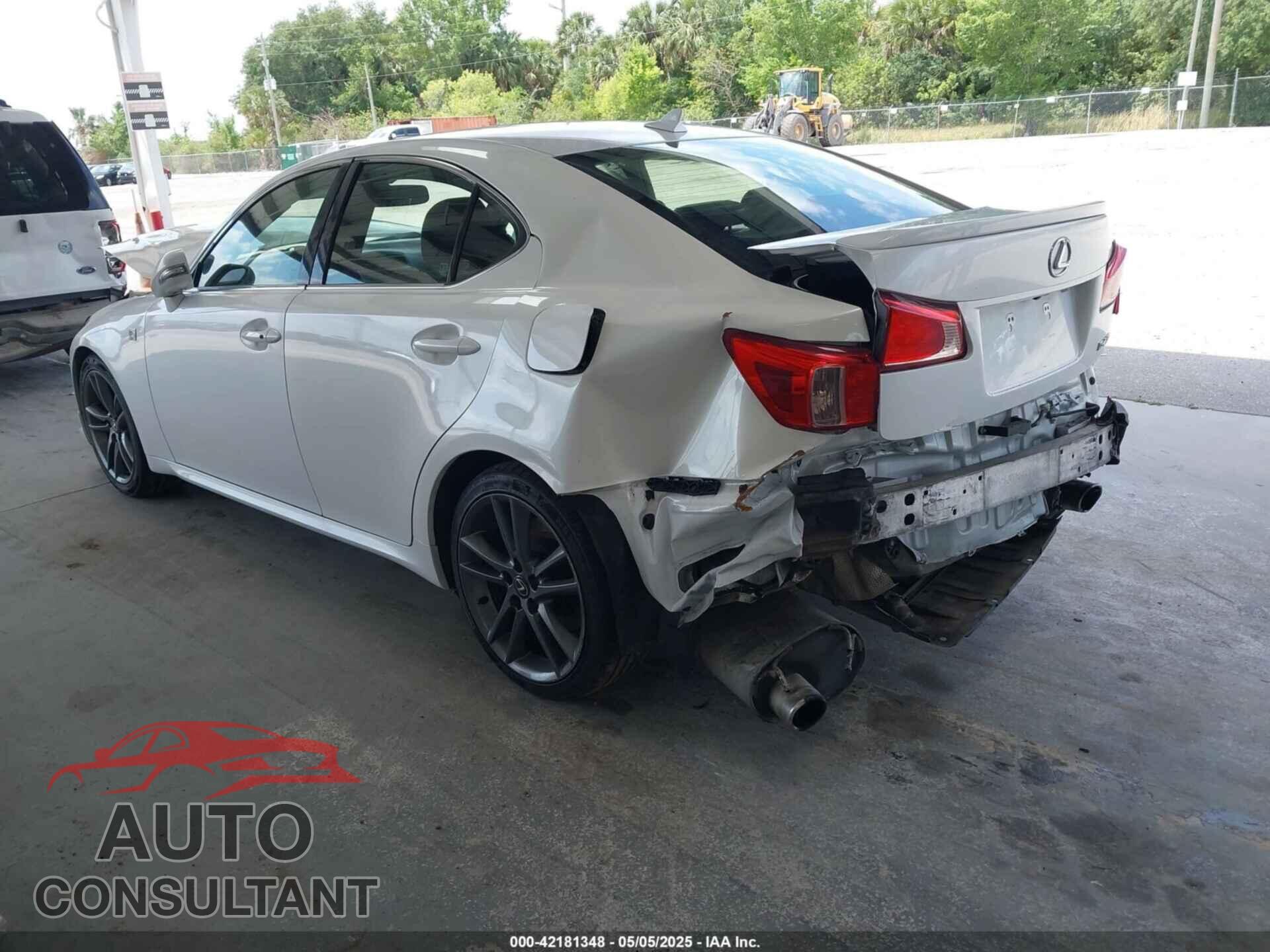 LEXUS IS 250 2012 - JTHBF5C20C5179258