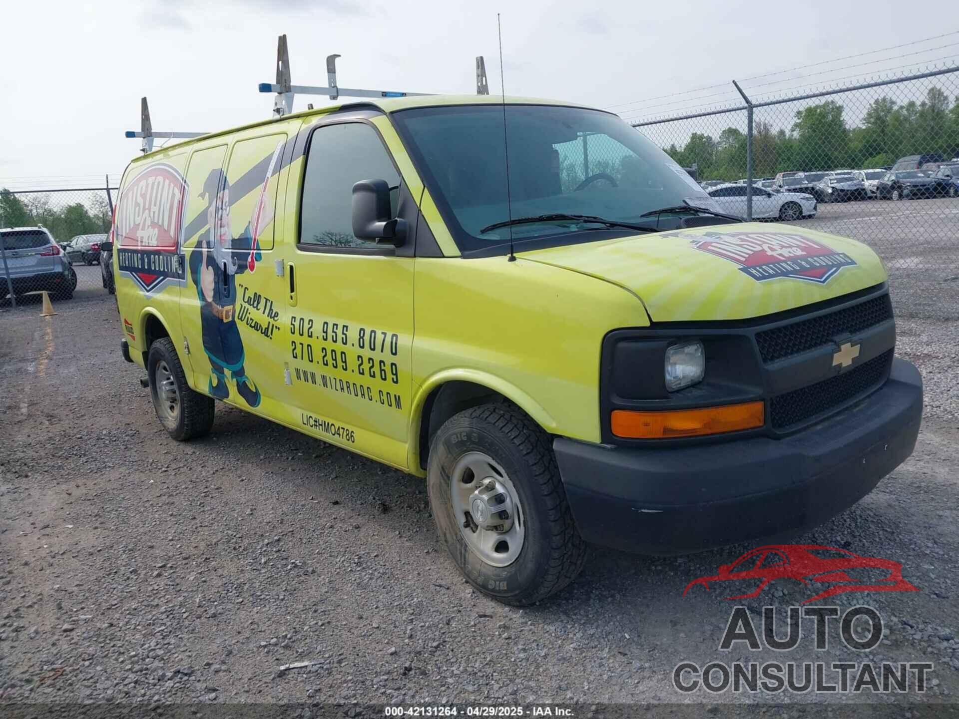 CHEVROLET EXPRESS 2500 2015 - 1GCWGFCF5F1246229