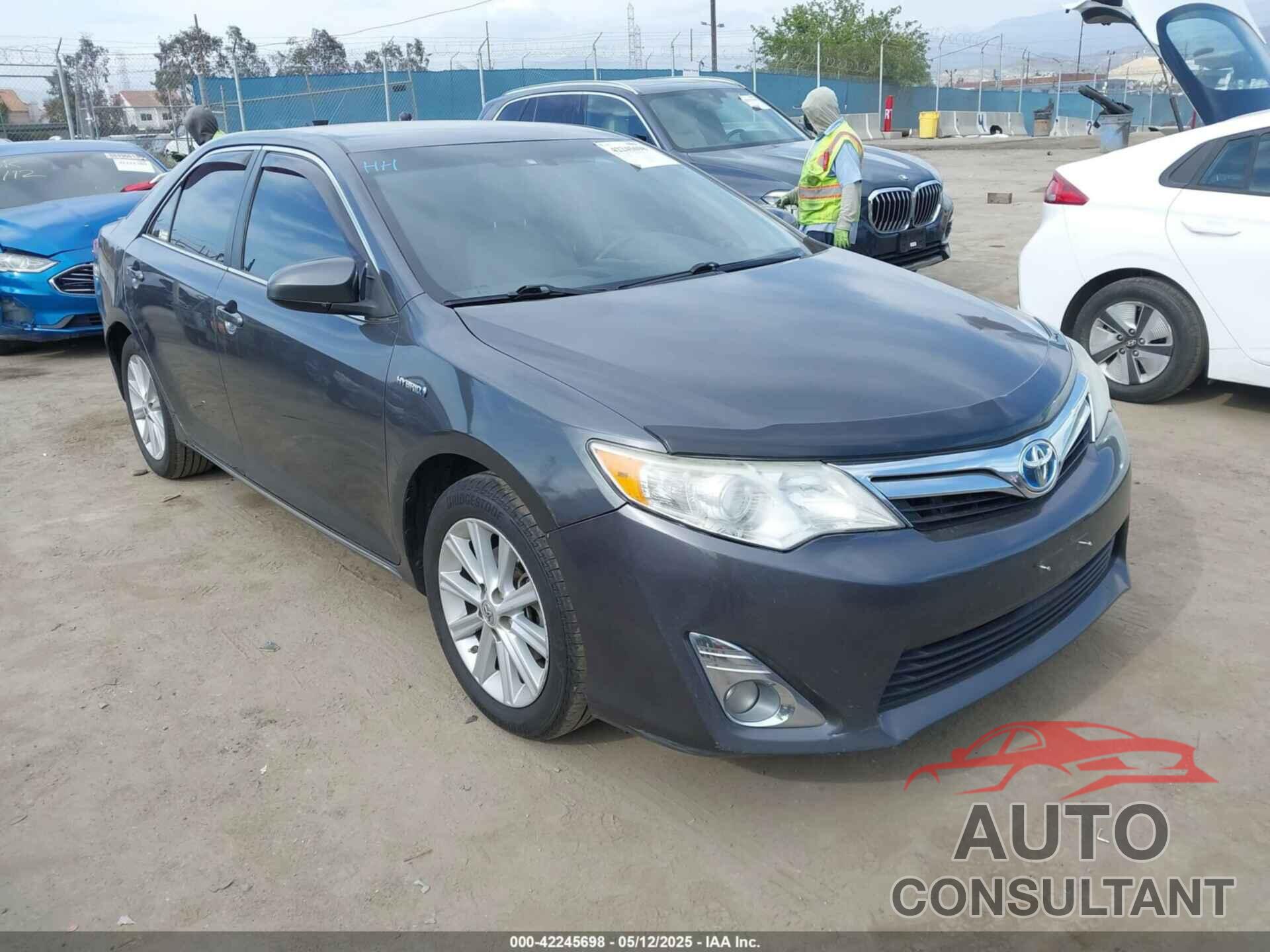 TOYOTA CAMRY HYBRID 2012 - 4T1BD1FK2CU056090