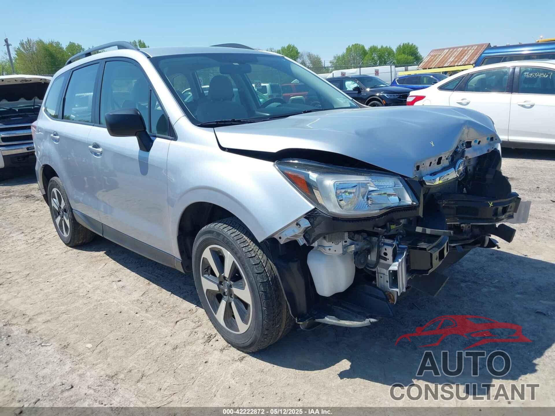 SUBARU FORESTER 2018 - JF2SJABC2JH463734