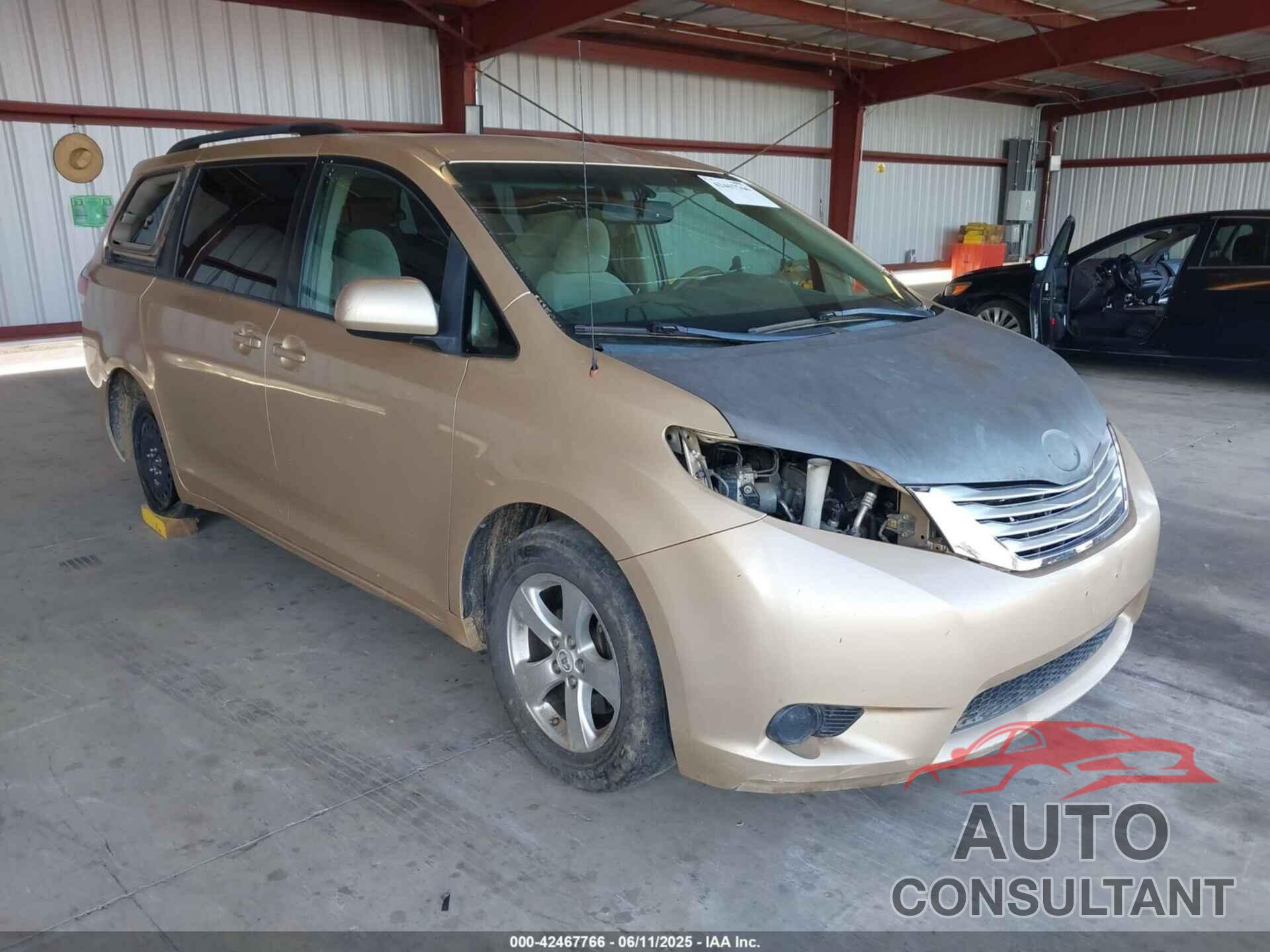 TOYOTA SIENNA 2011 - 5TDKK3DC3BS131173