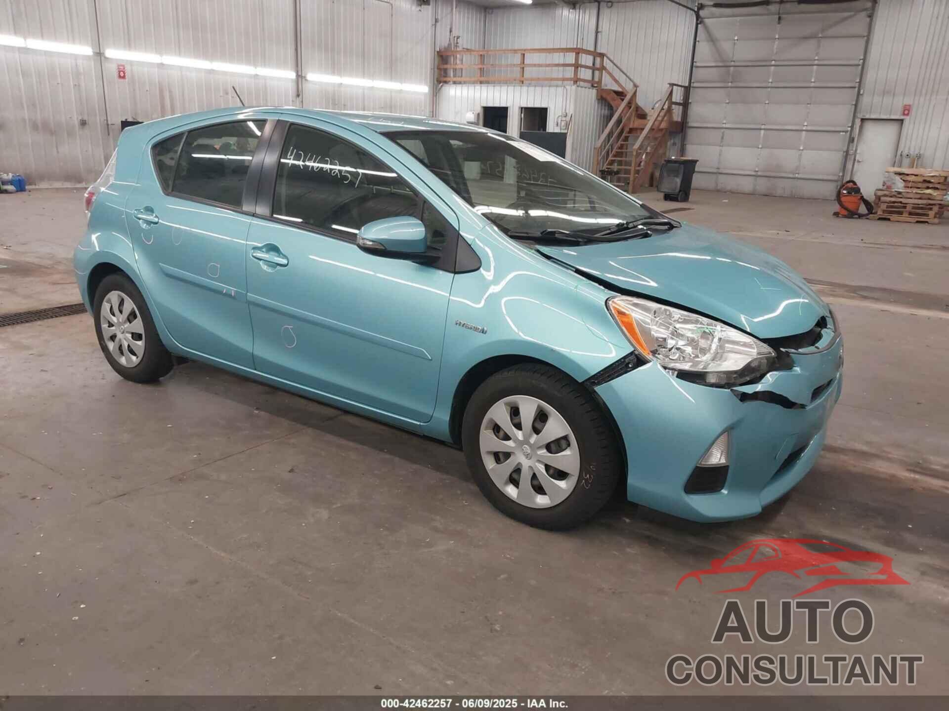 TOYOTA PRIUS C 2013 - JTDKDTB36D1053808