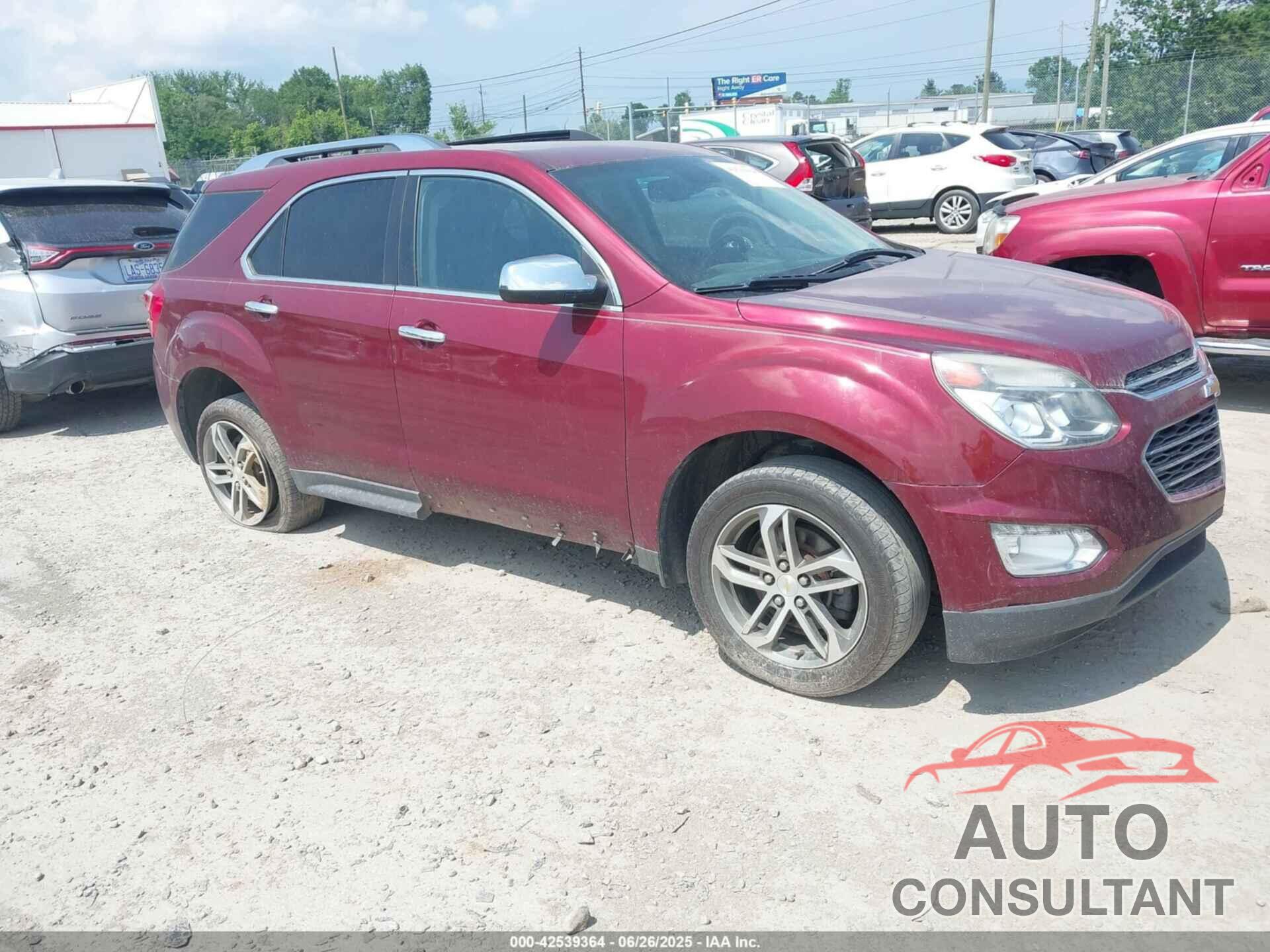 CHEVROLET EQUINOX 2016 - 2GNALDEK4G6345358