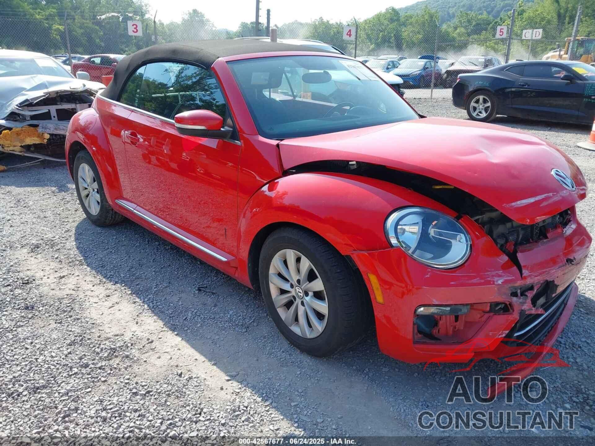 VOLKSWAGEN BEETLE 2019 - 3VW5DAAT7KM510898