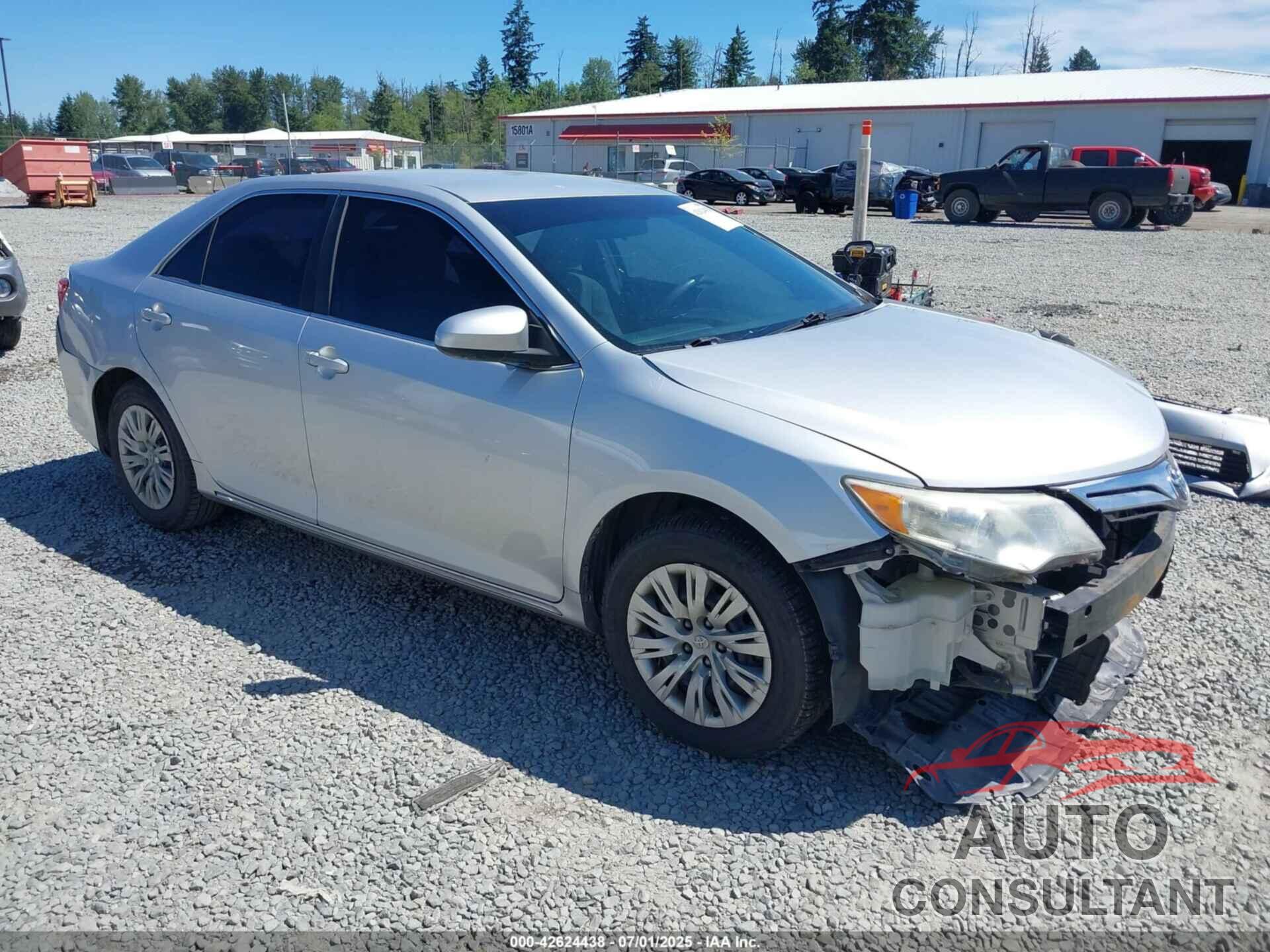 TOYOTA CAMRY 2012 - 4T1BF1FK1CU127404