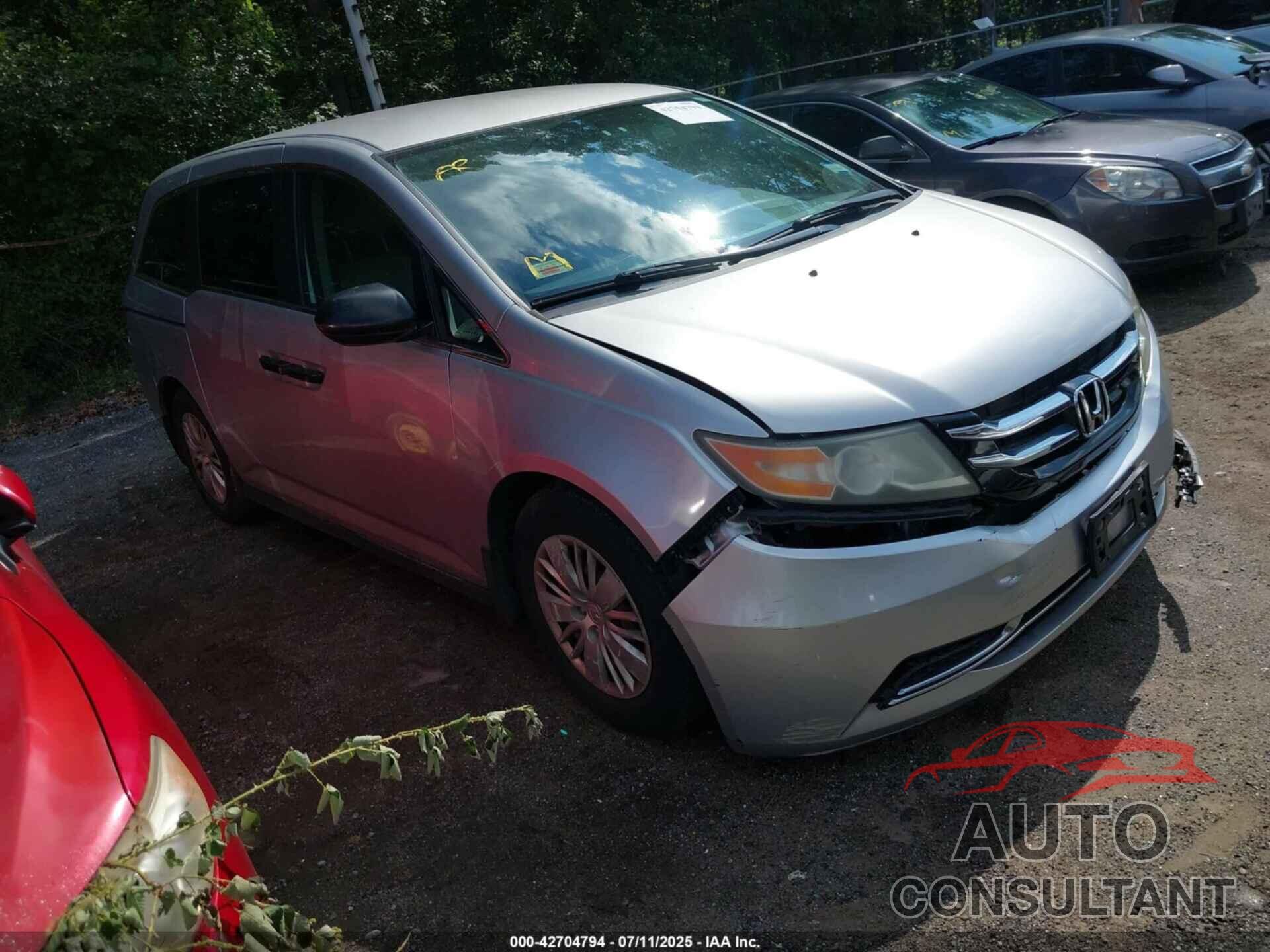 HONDA ODYSSEY 2014 - 5FNRL5H27EB012365