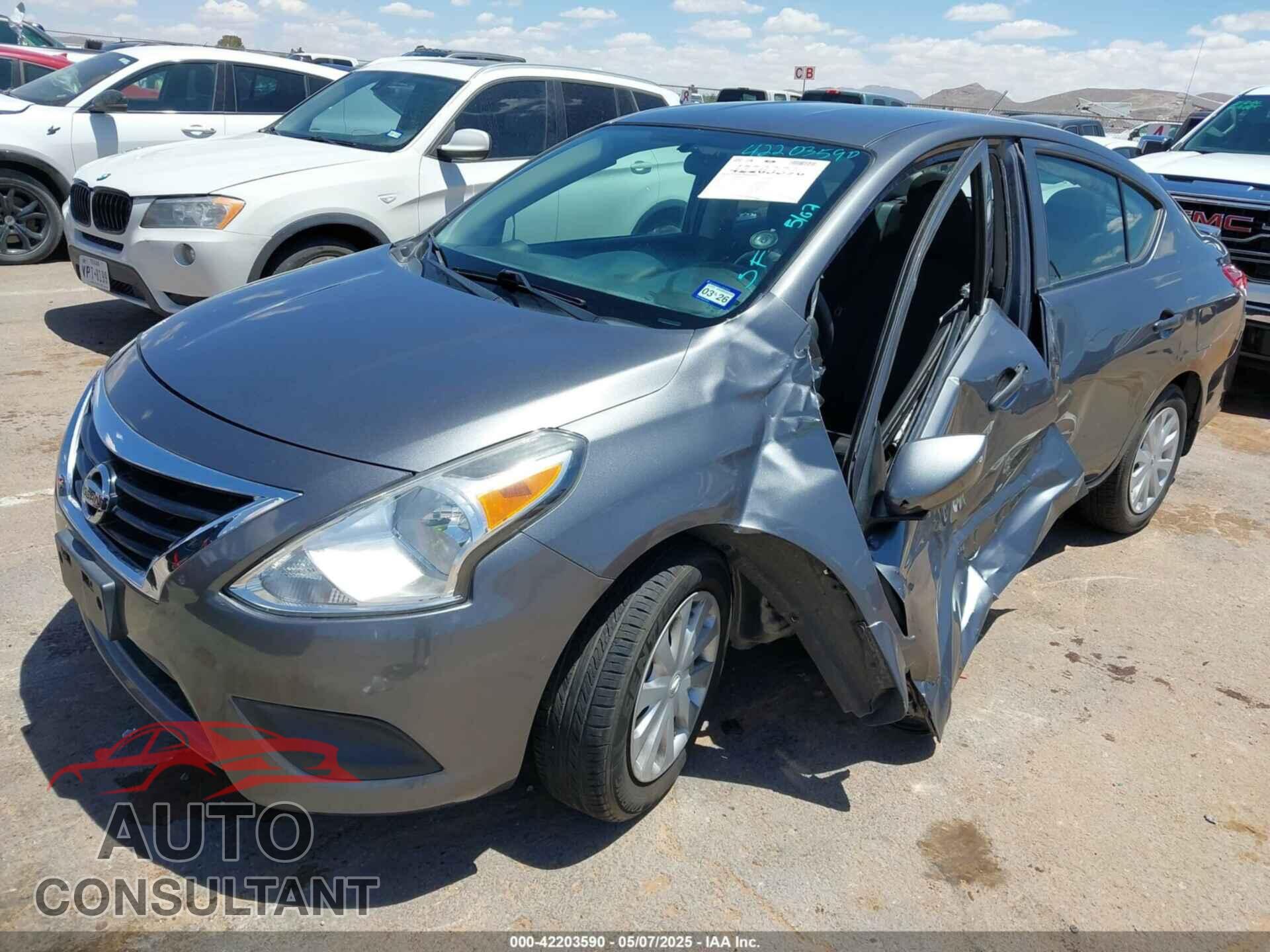 NISSAN VERSA 2019 - 3N1CN7AP4KL817841