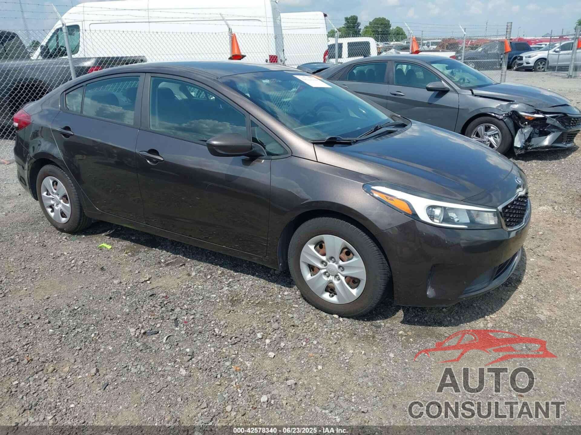KIA FORTE 2017 - 3KPFK4A74HE043167