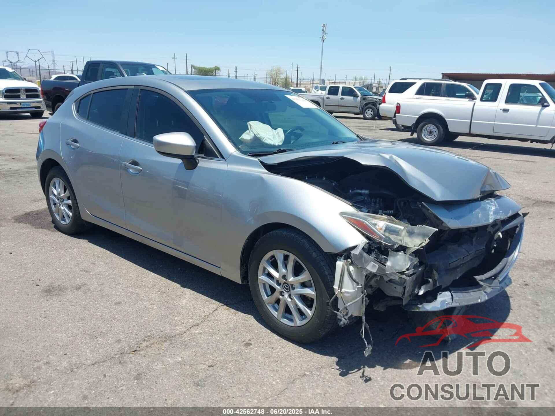 MAZDA MAZDA3 2014 - JM1BM1M74E1202917