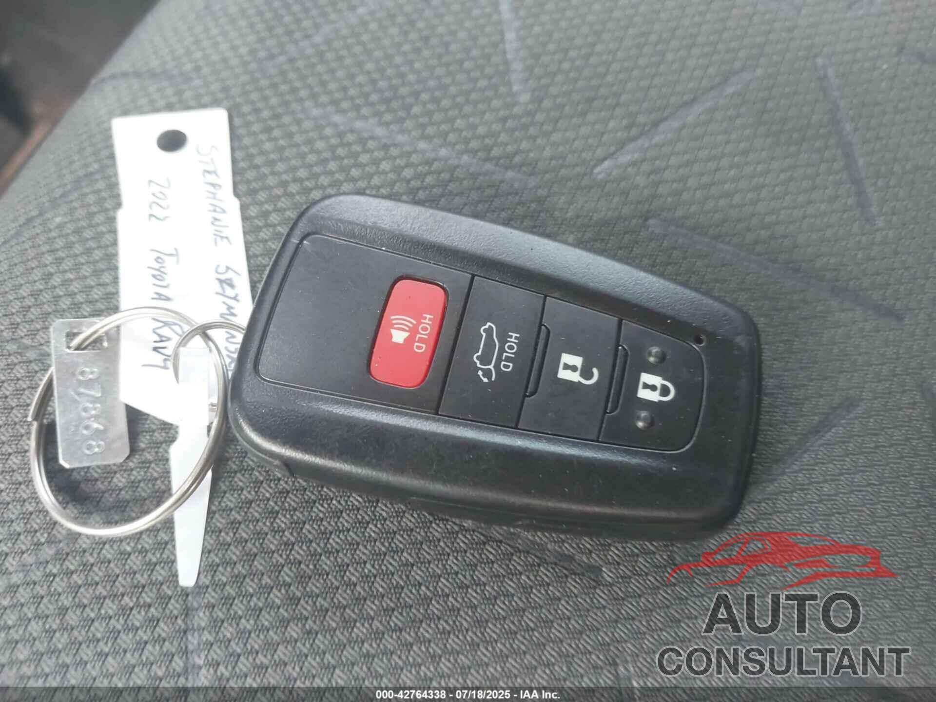 TOYOTA RAV4 HYBRID 2022 - 4T3RWRFV9NU054235