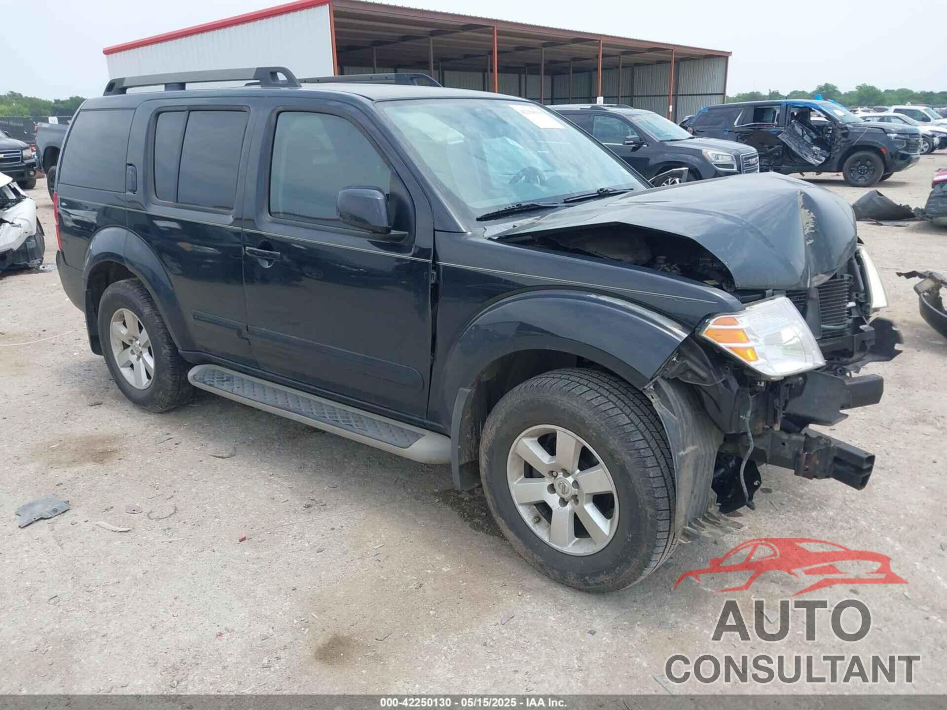 NISSAN PATHFINDER 2011 - 5N1AR1NN6BC627285