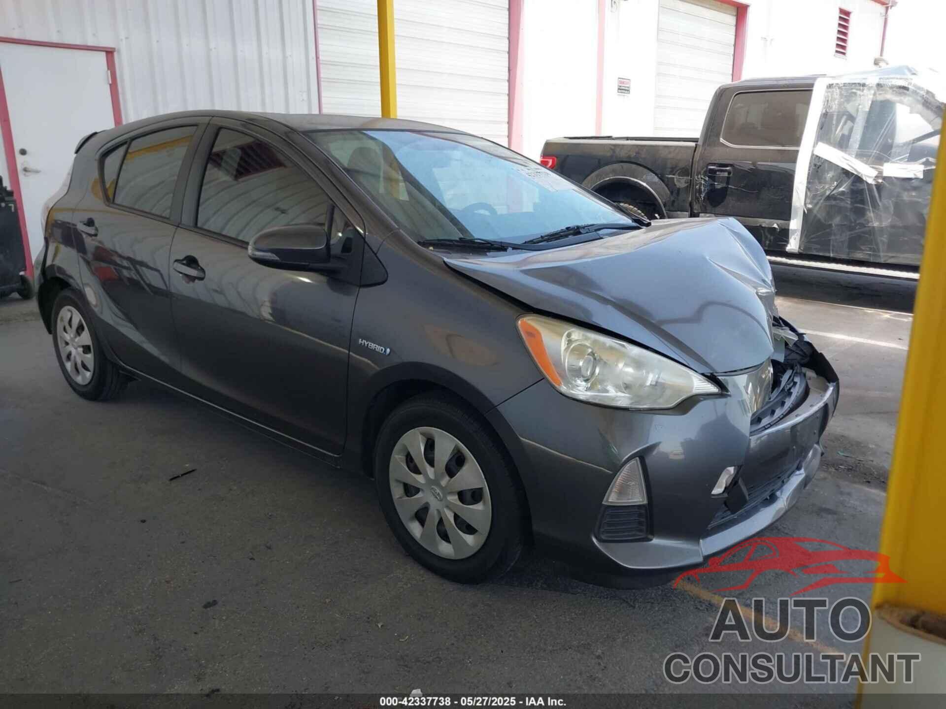 TOYOTA PRIUS C 2012 - JTDKDTB31C1028698