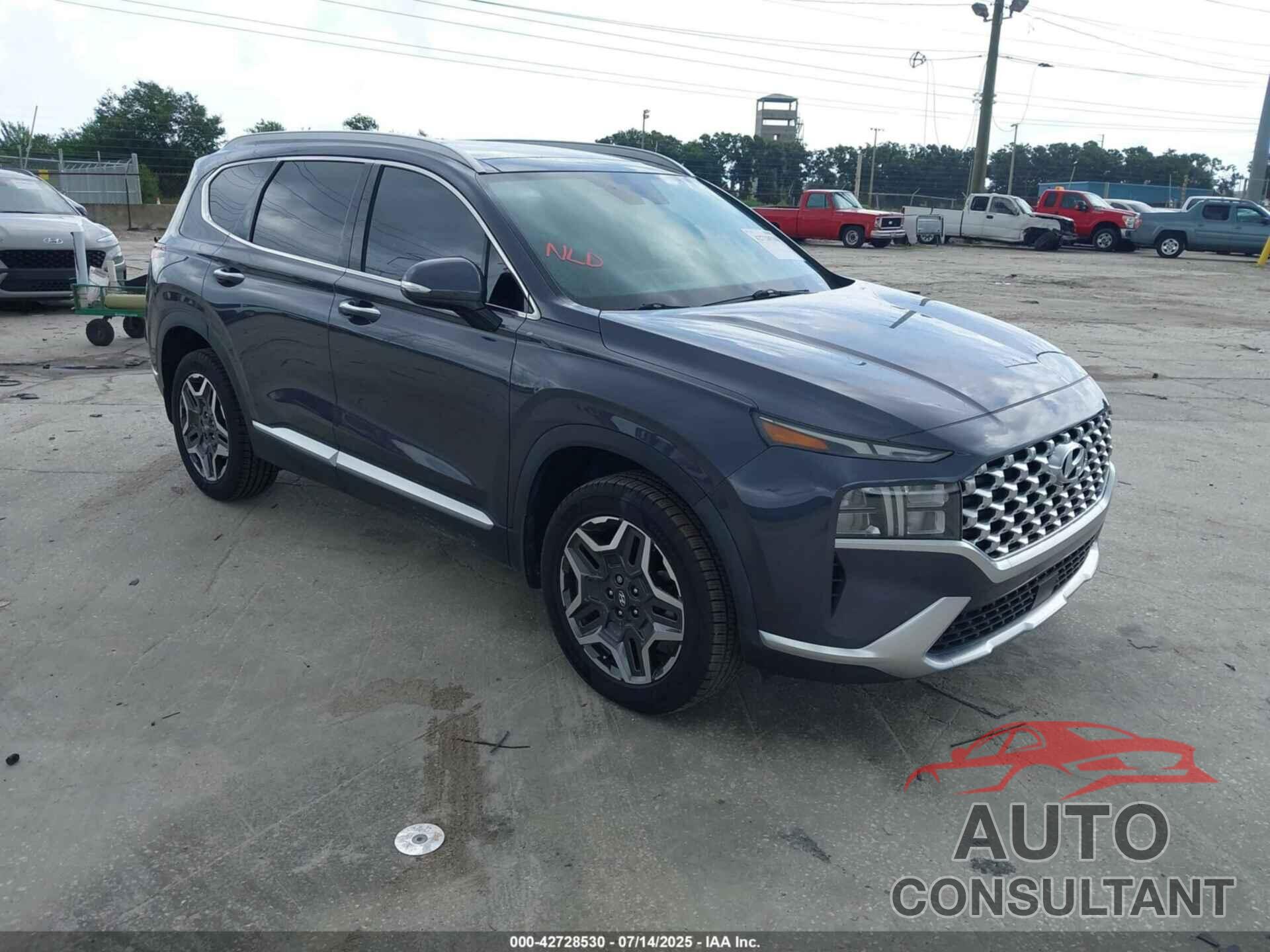 HYUNDAI SANTA FE HYBRID 2021 - KM8S3DA11MU010139